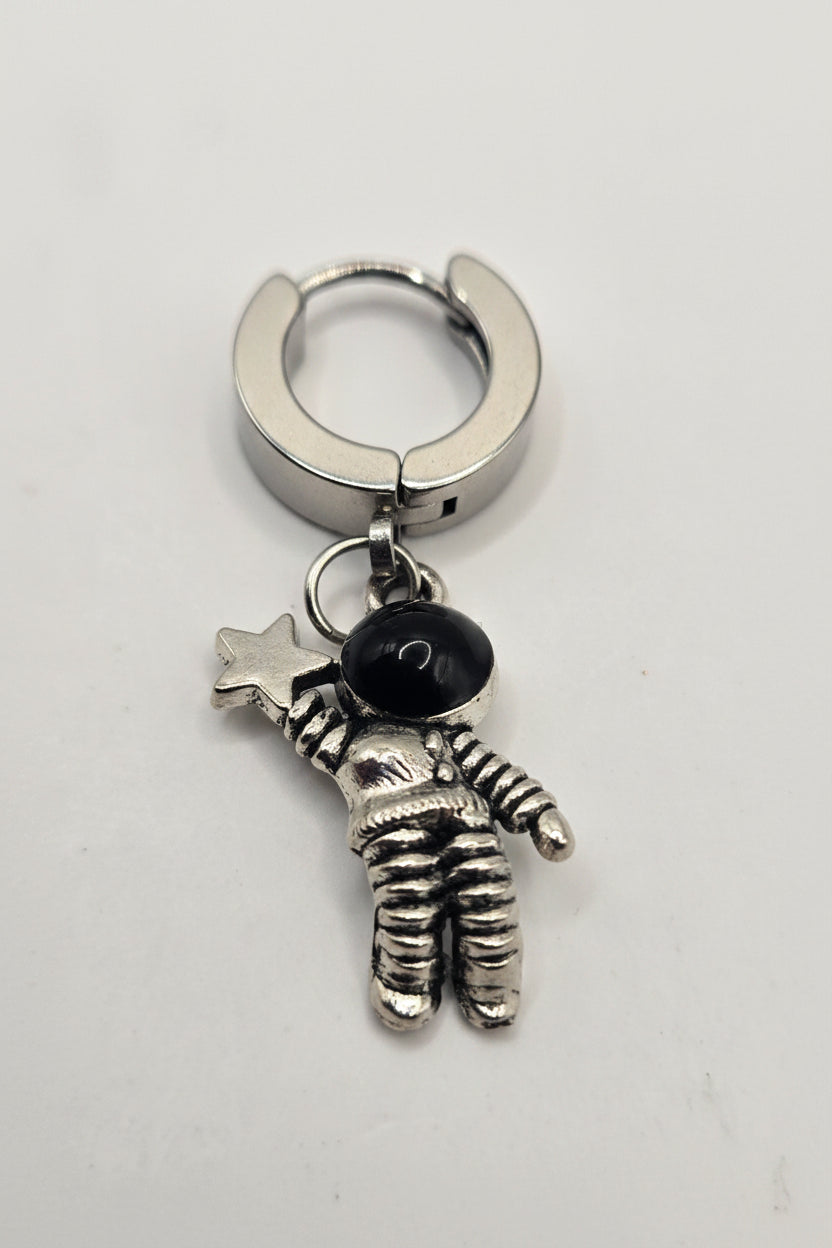 STAR MAN HUGGIE EARRINGS