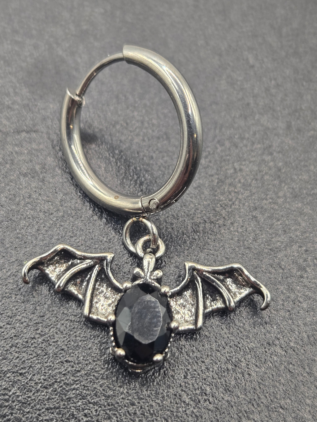 MR BAT GEM HUGGIE EARRINGS