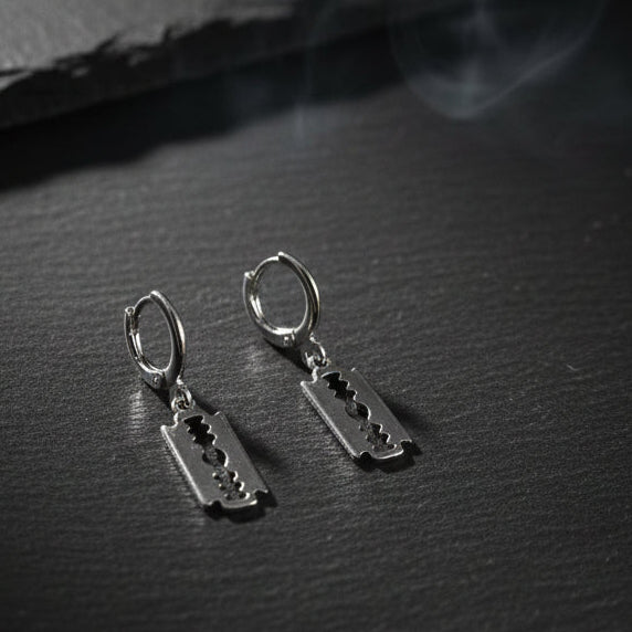 BLADE HUGGIE EARRINGS