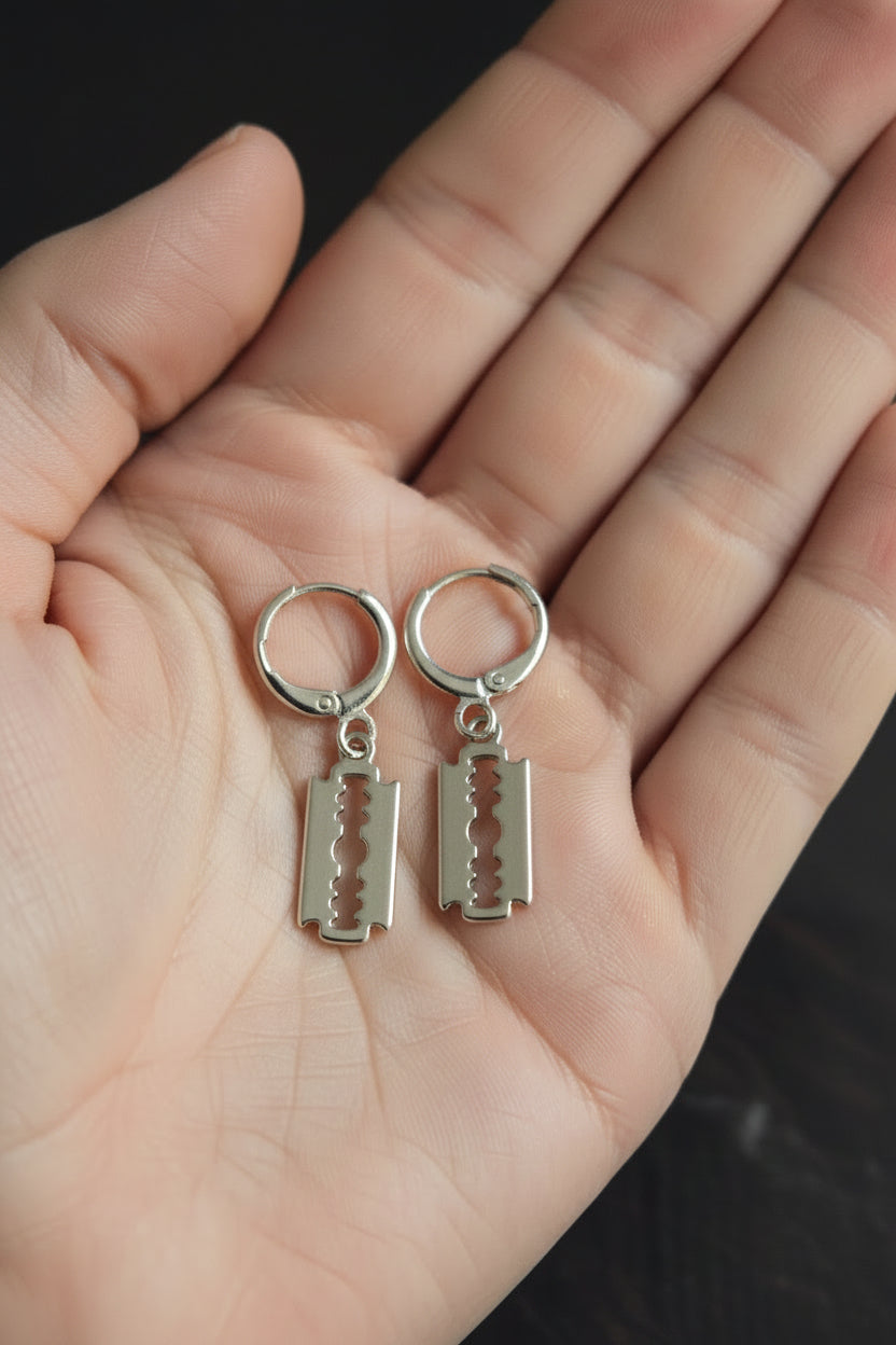 BLADE HUGGIE EARRINGS