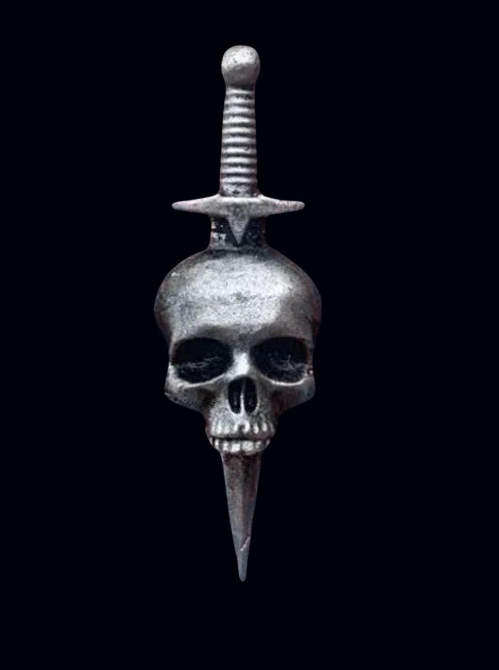 MR BONES & DAGGER BROOCH