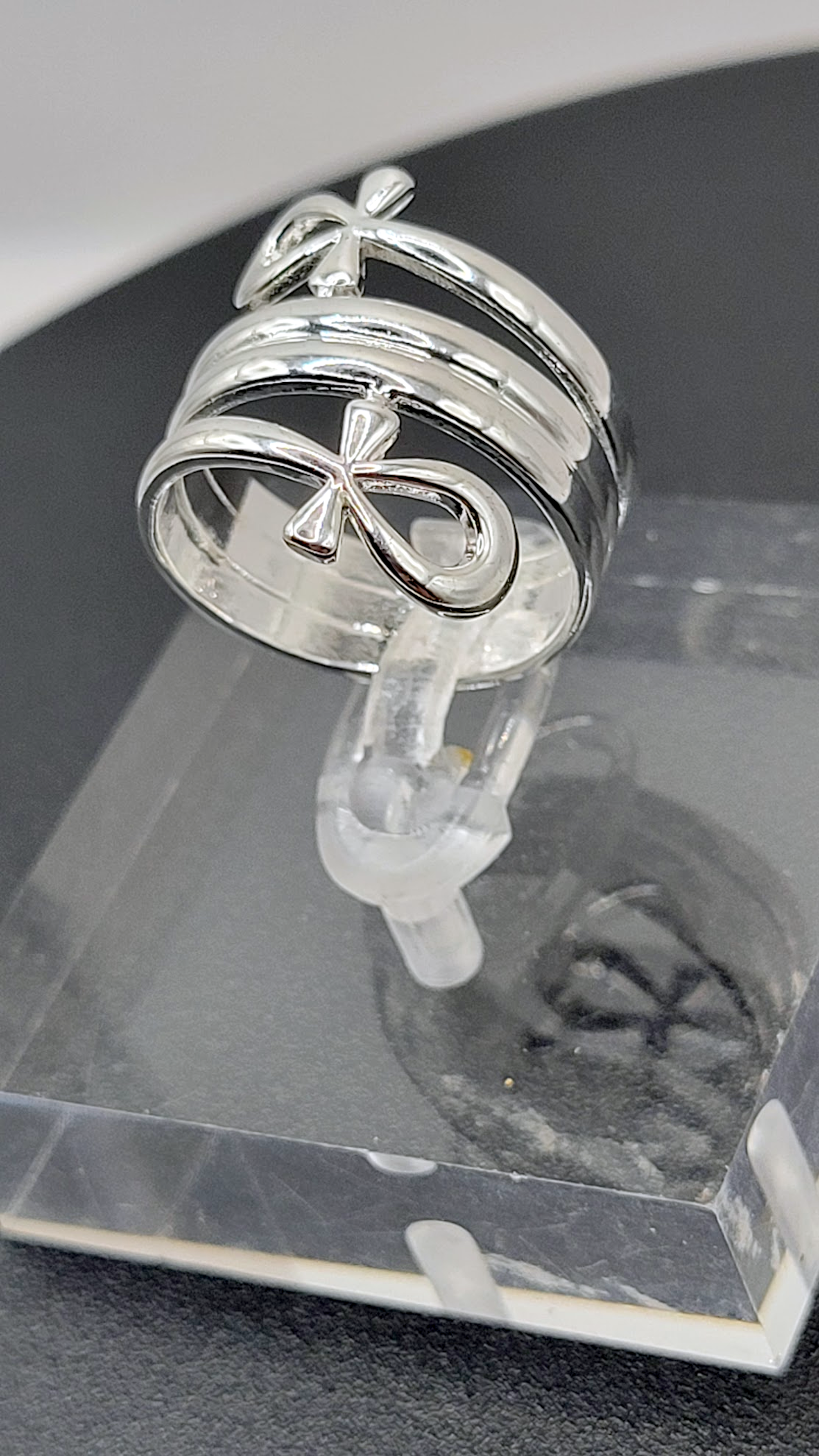 Ankh Wrap Around Ring - One Size