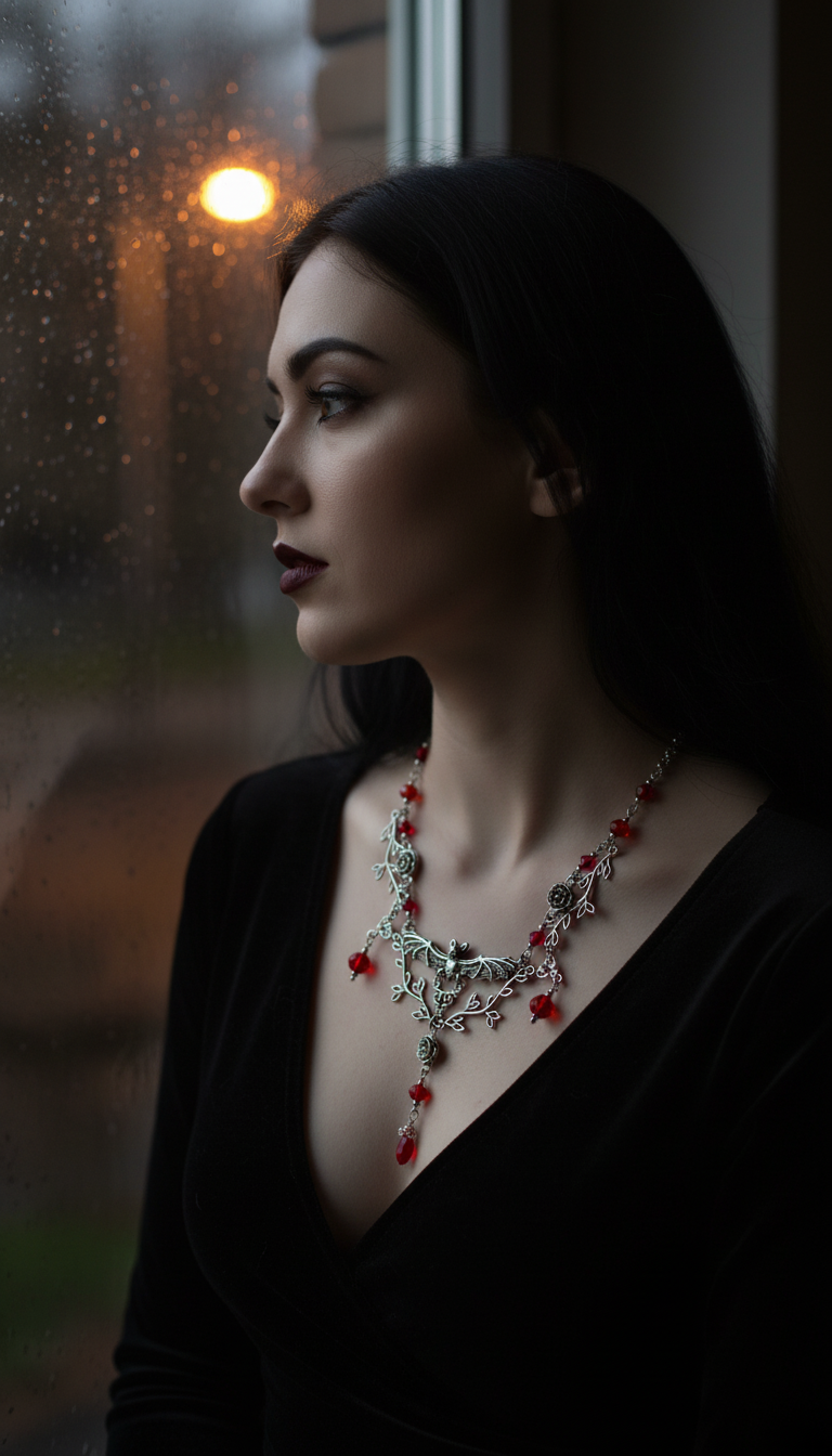 BATS & ROSES NECKLACE COLLECTION