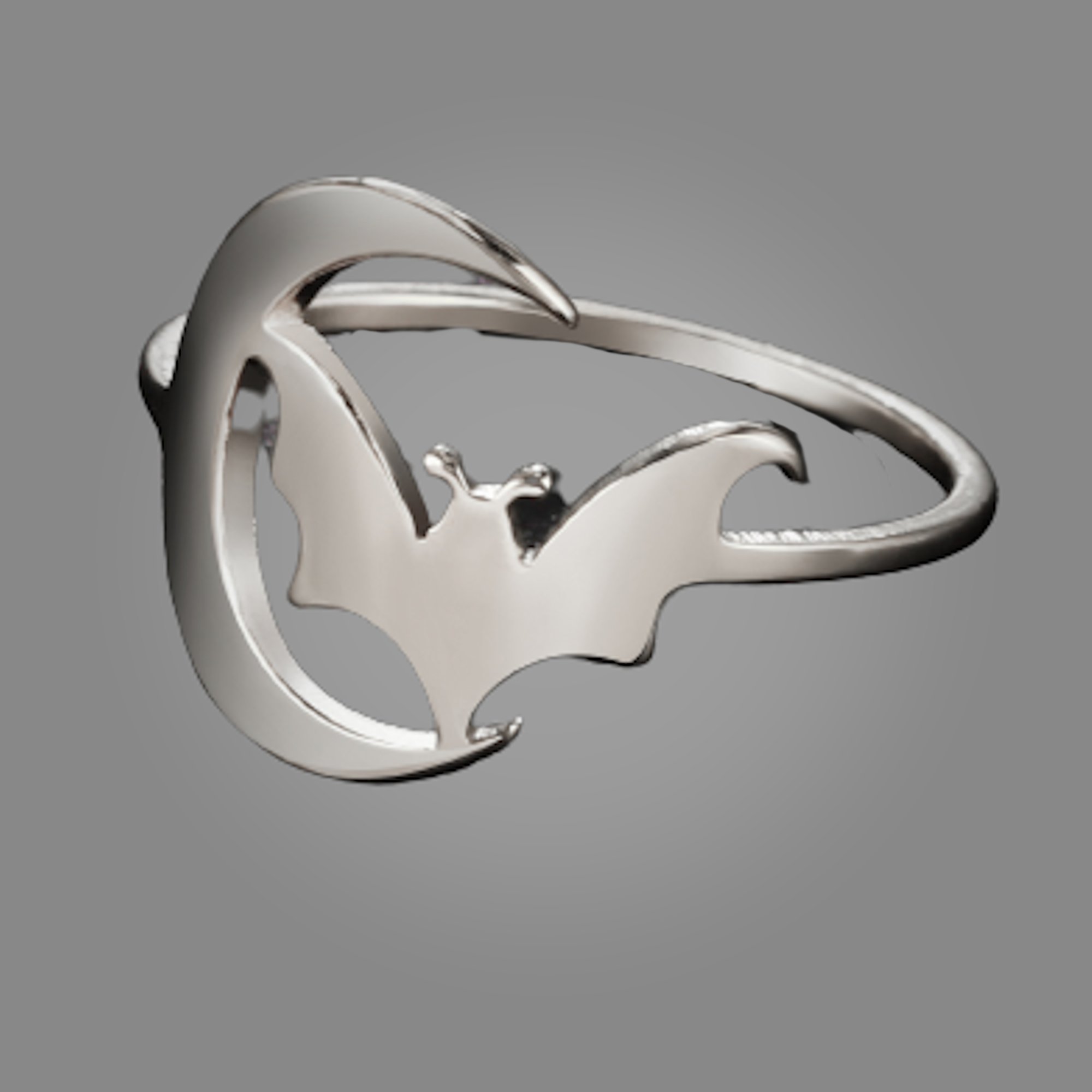 BAT & MOON RING