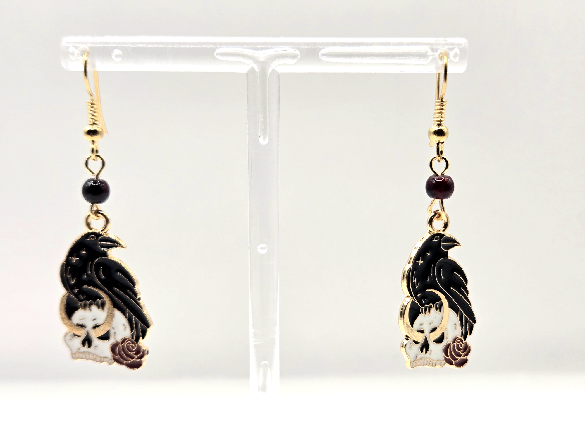 Mr. Corvus Dangle Earrings