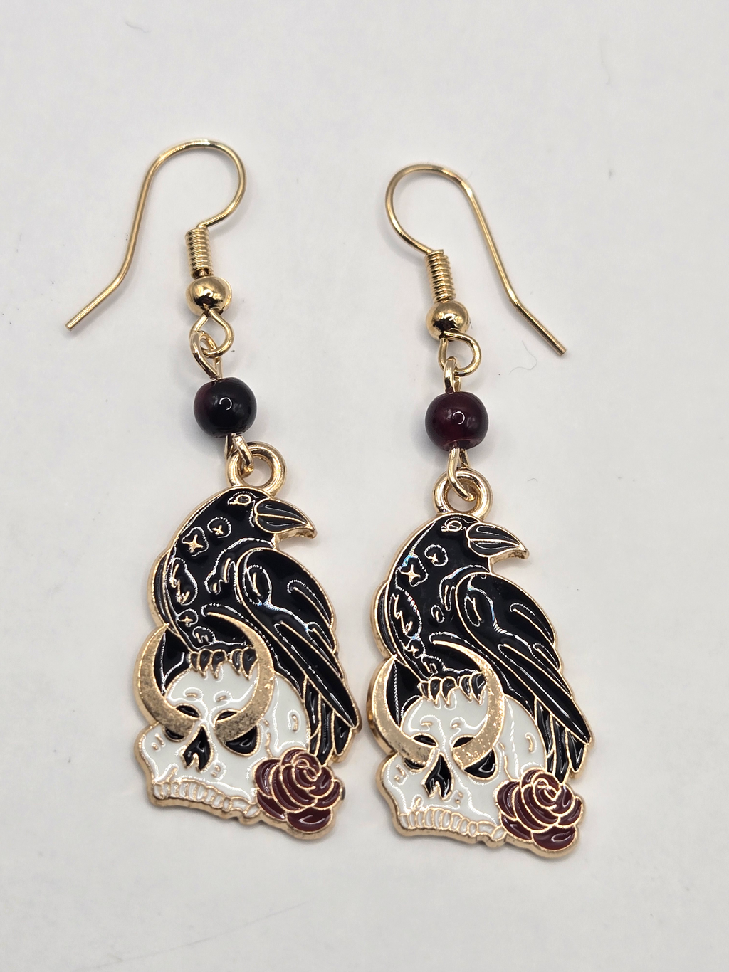 Mr. Corvus Dangle Earrings