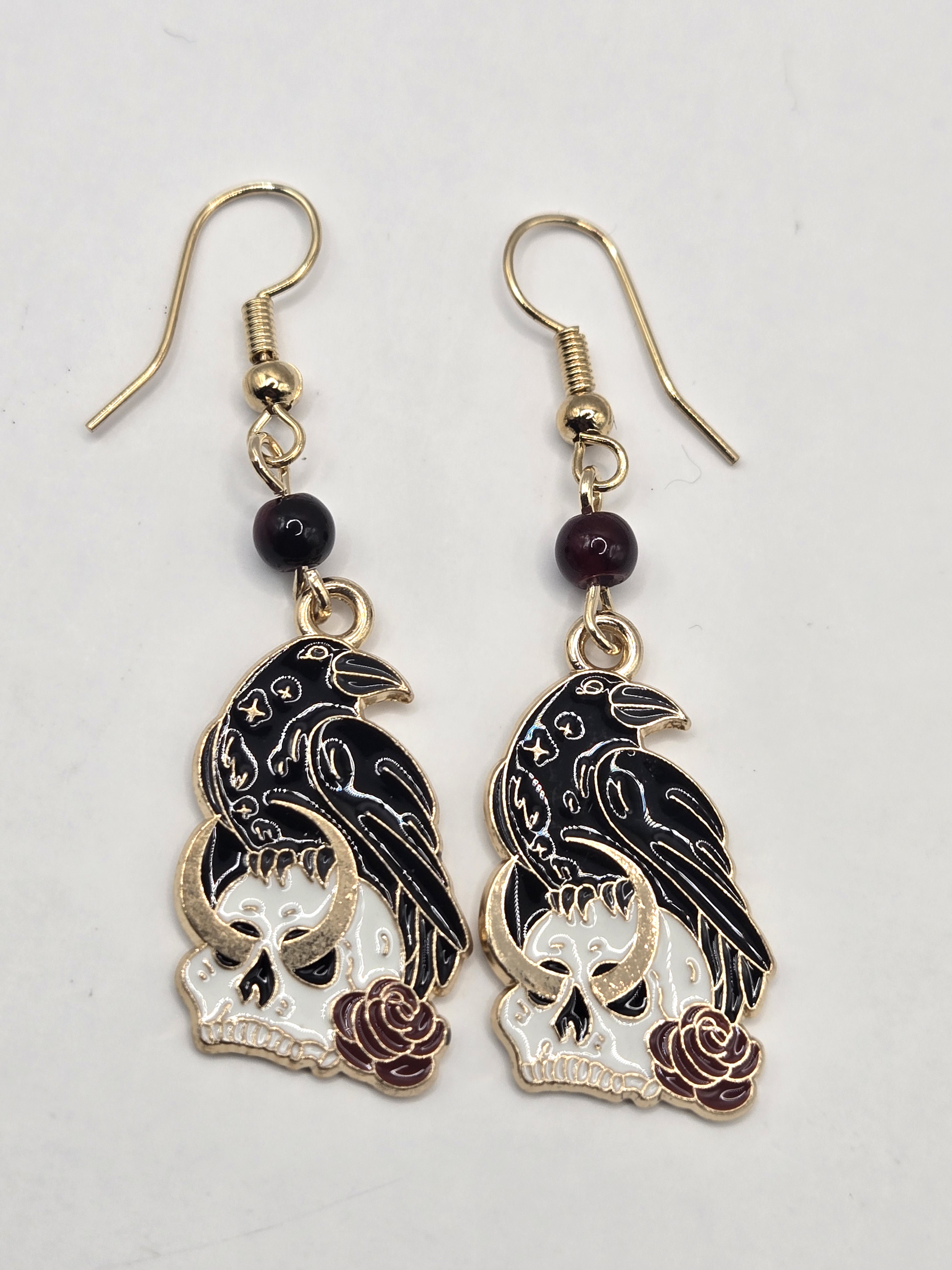 Mr. Corvus Dangle Earrings