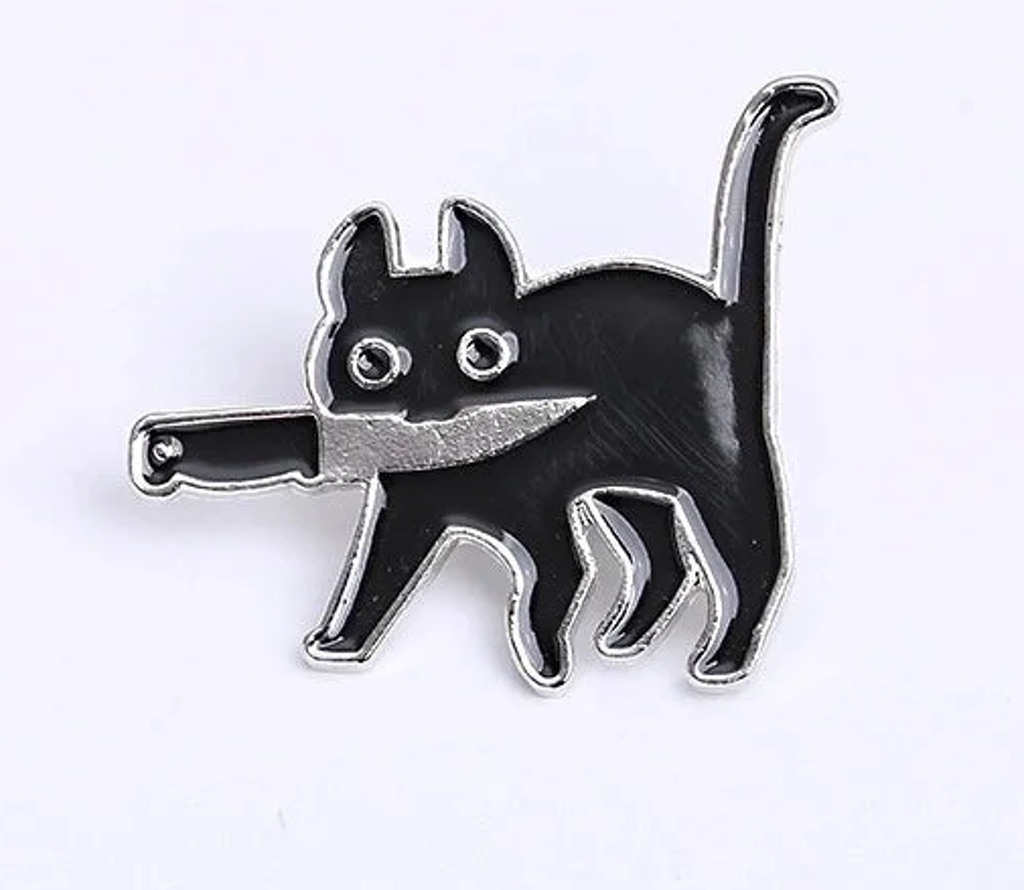 MURDER MITTENS PINS