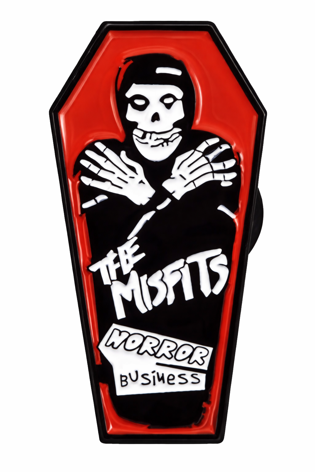 MISFITS COFFIN LAPEL PIN