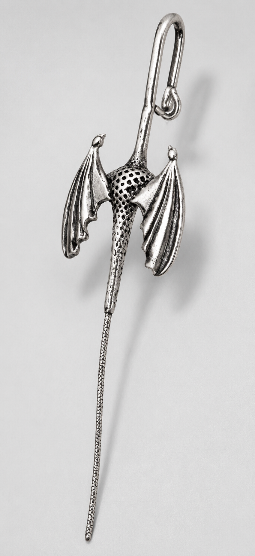 DRAGON WING INDUSTRIAL EARRING