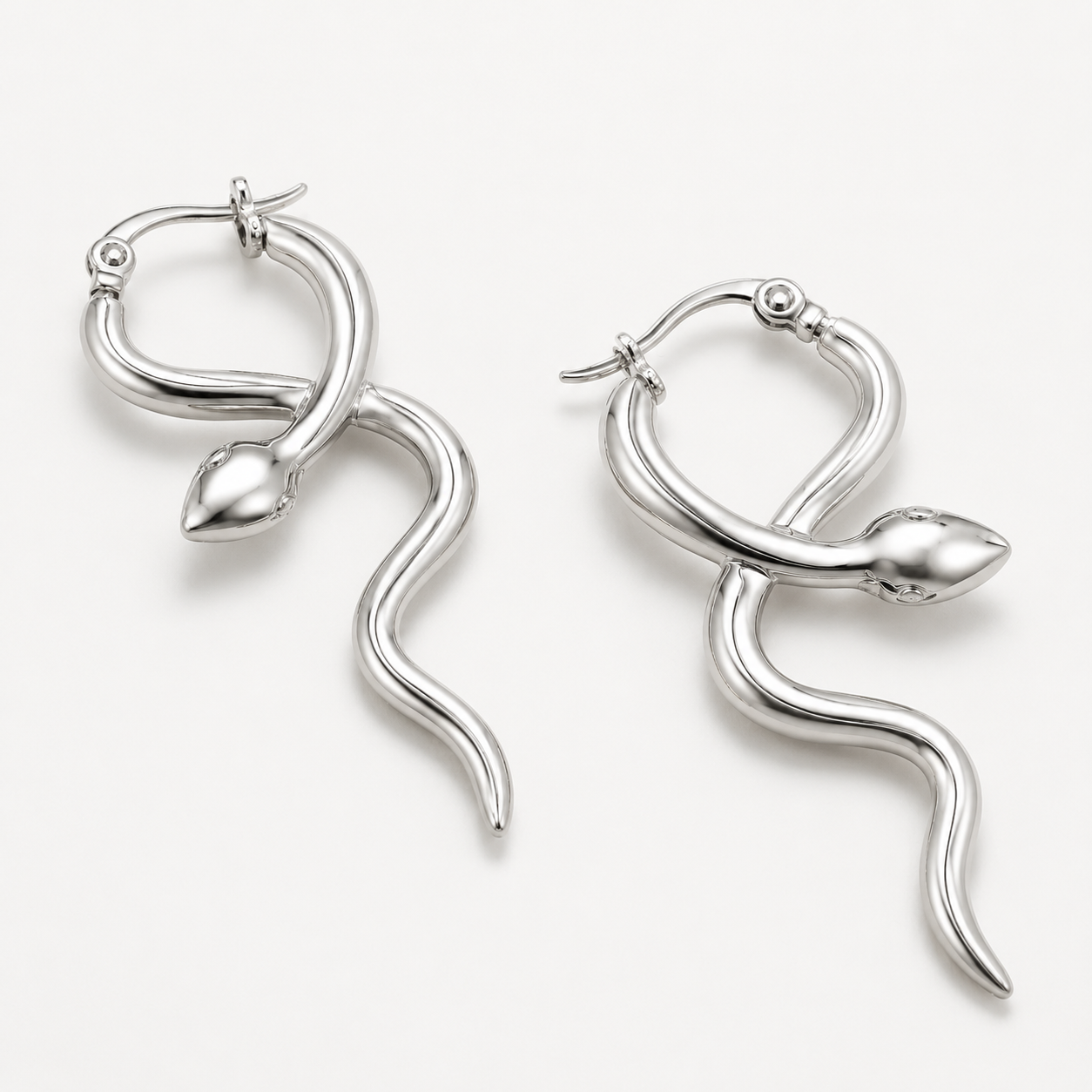 SERPENT HUGGIE EARRINGS
