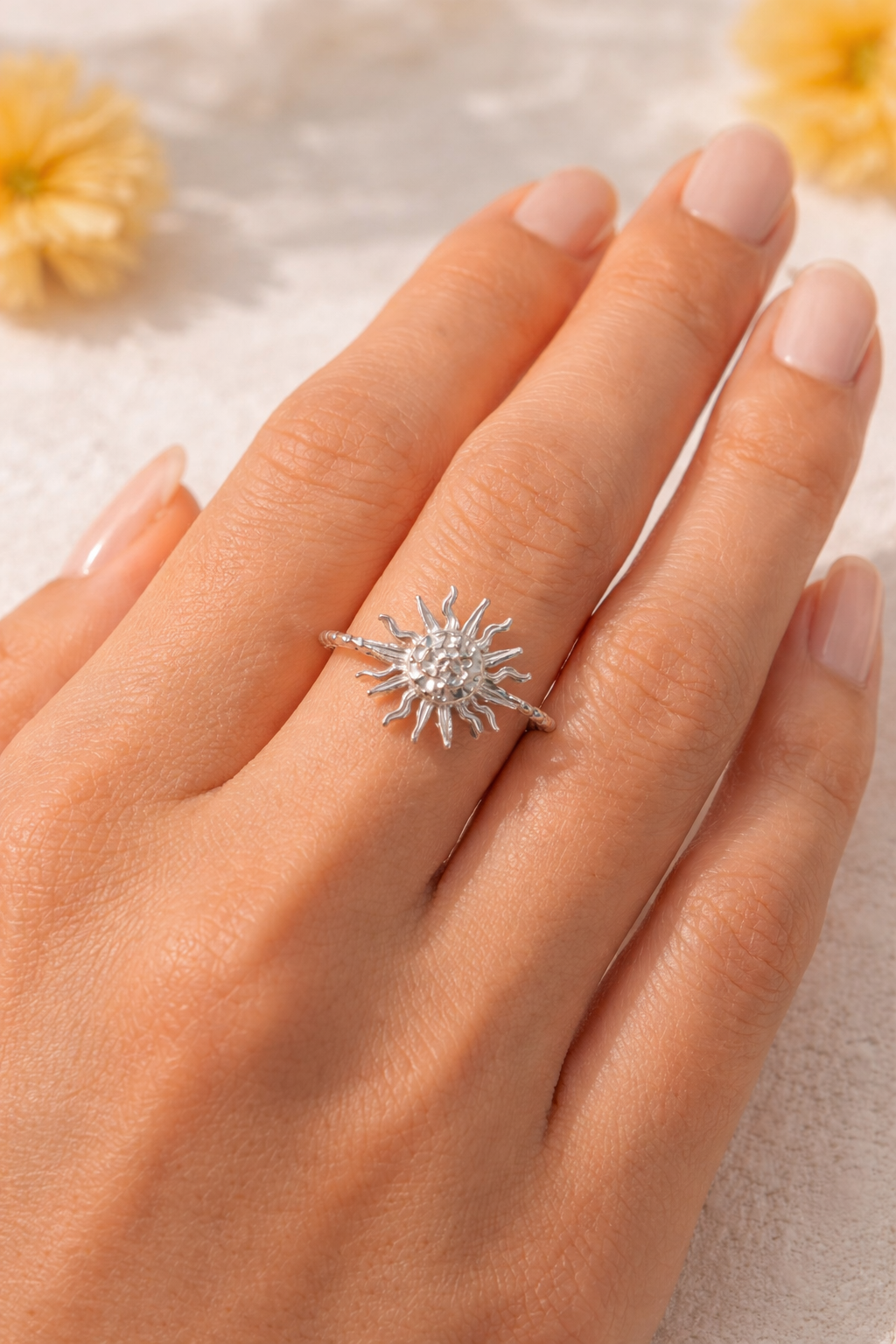 SUNBURST RING - OPEN SIZE