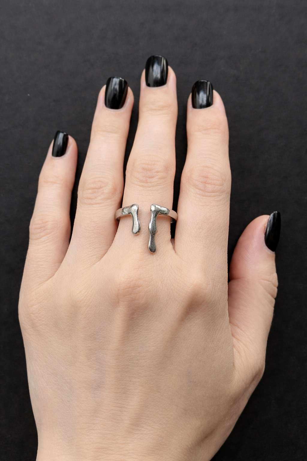 DROPLETS RING BAND