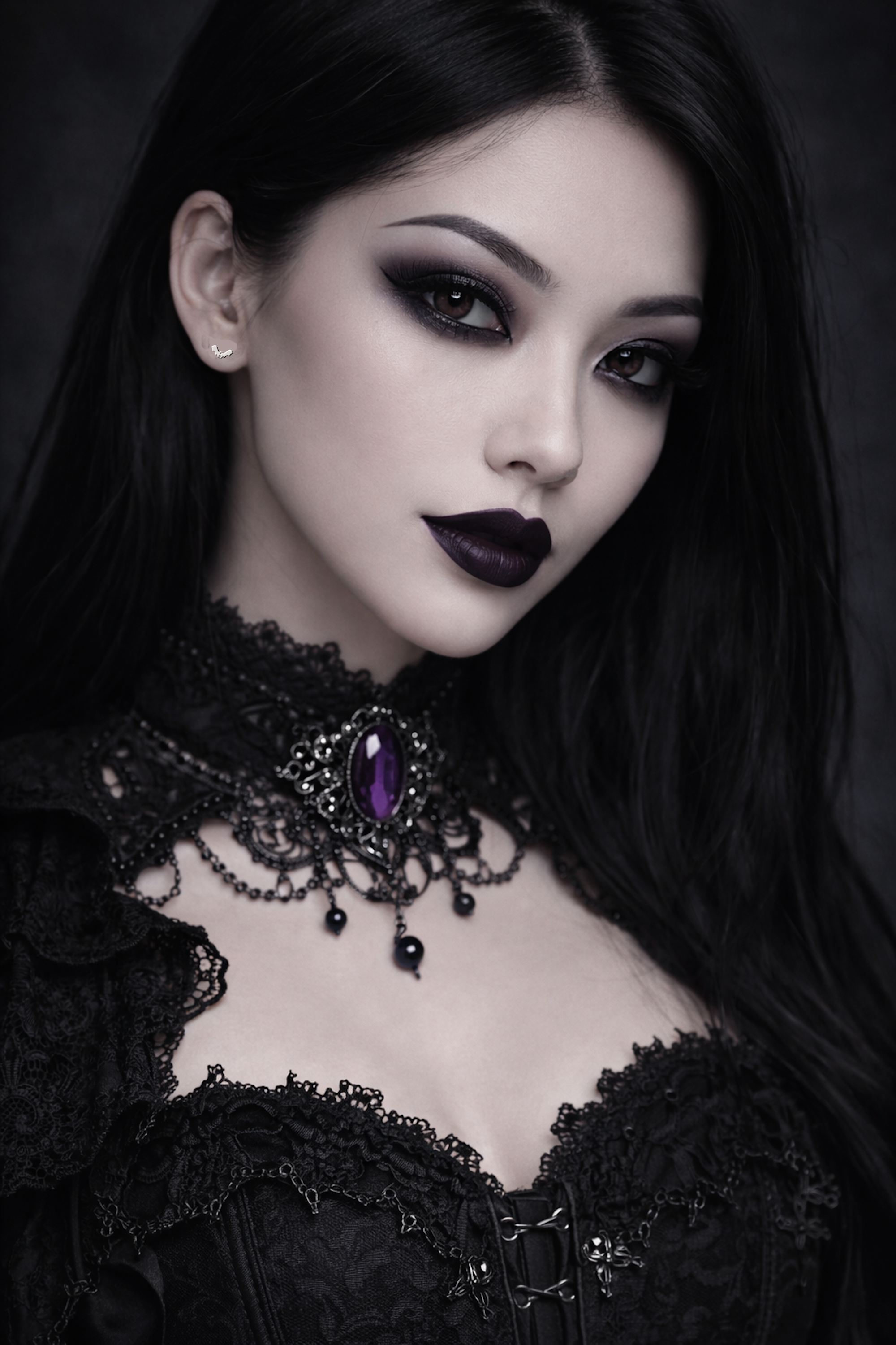 MR BAT STUD EARRINGS