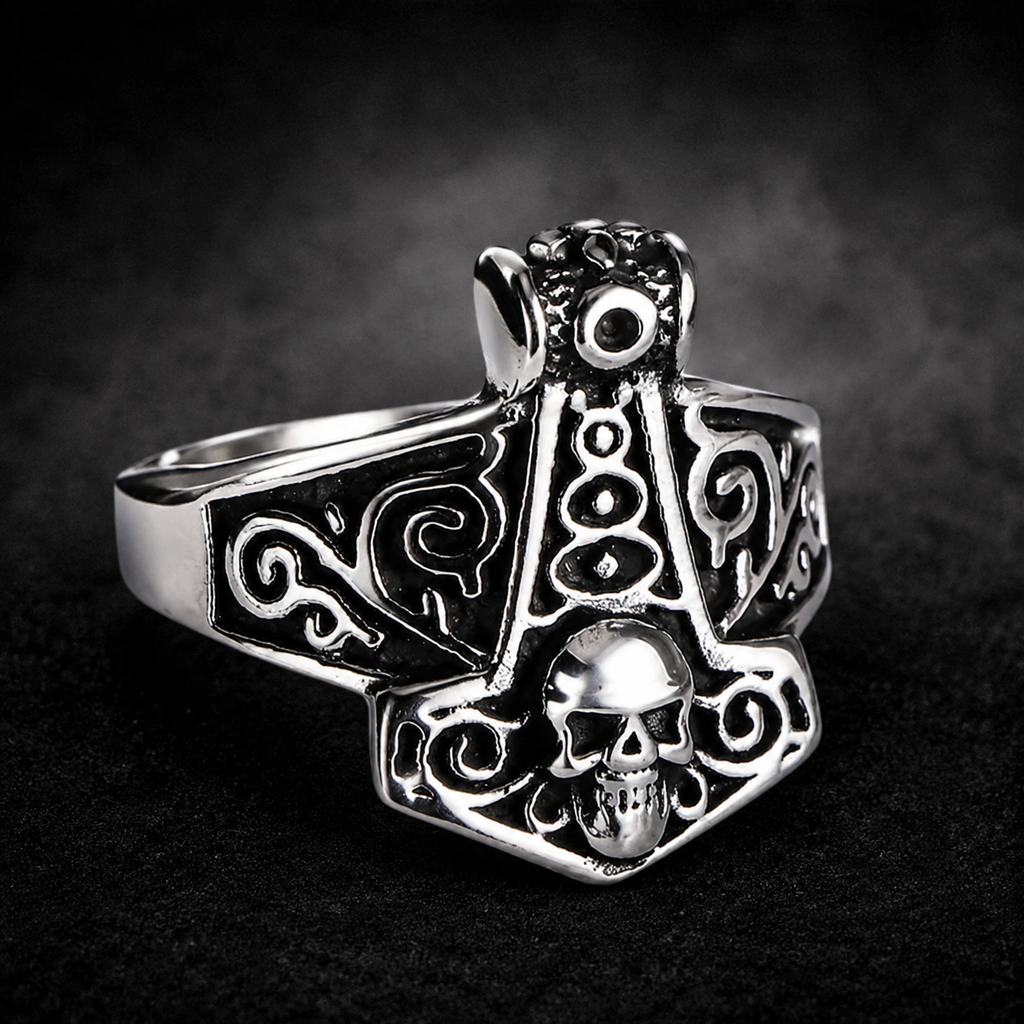 MJOLNIR SIGNET RING SZ 11