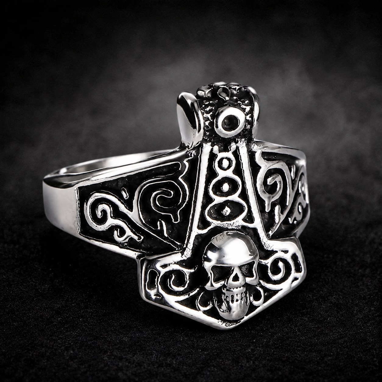 MJOLNIR SIGNET RING SZ 11