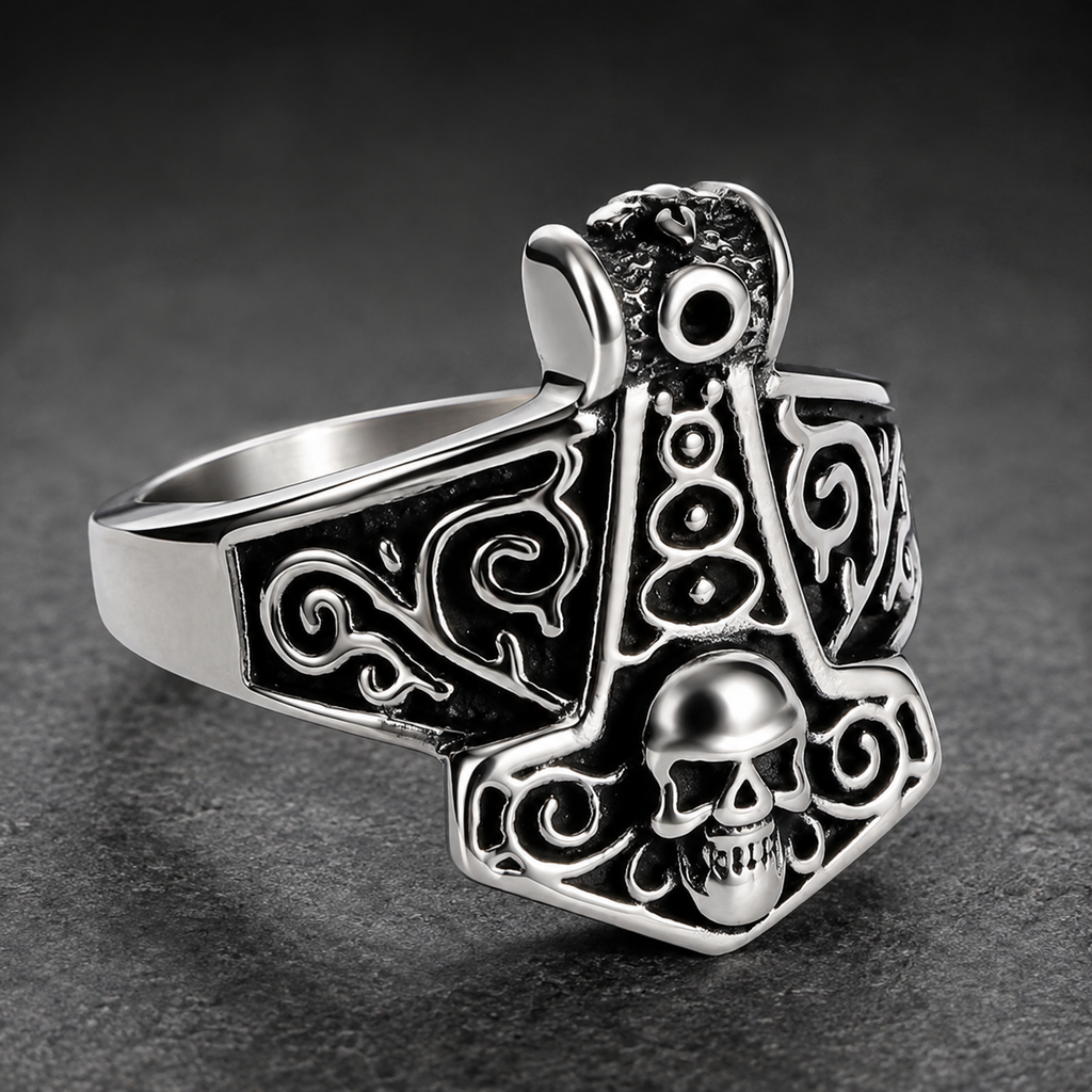 MJOLNIR SIGNET RING SZ 11