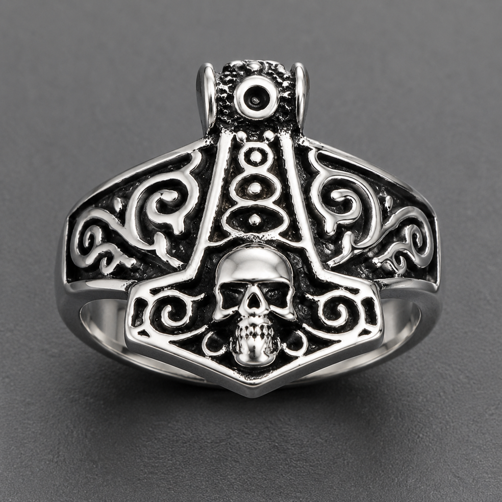 MJOLNIR SIGNET RING SZ 11