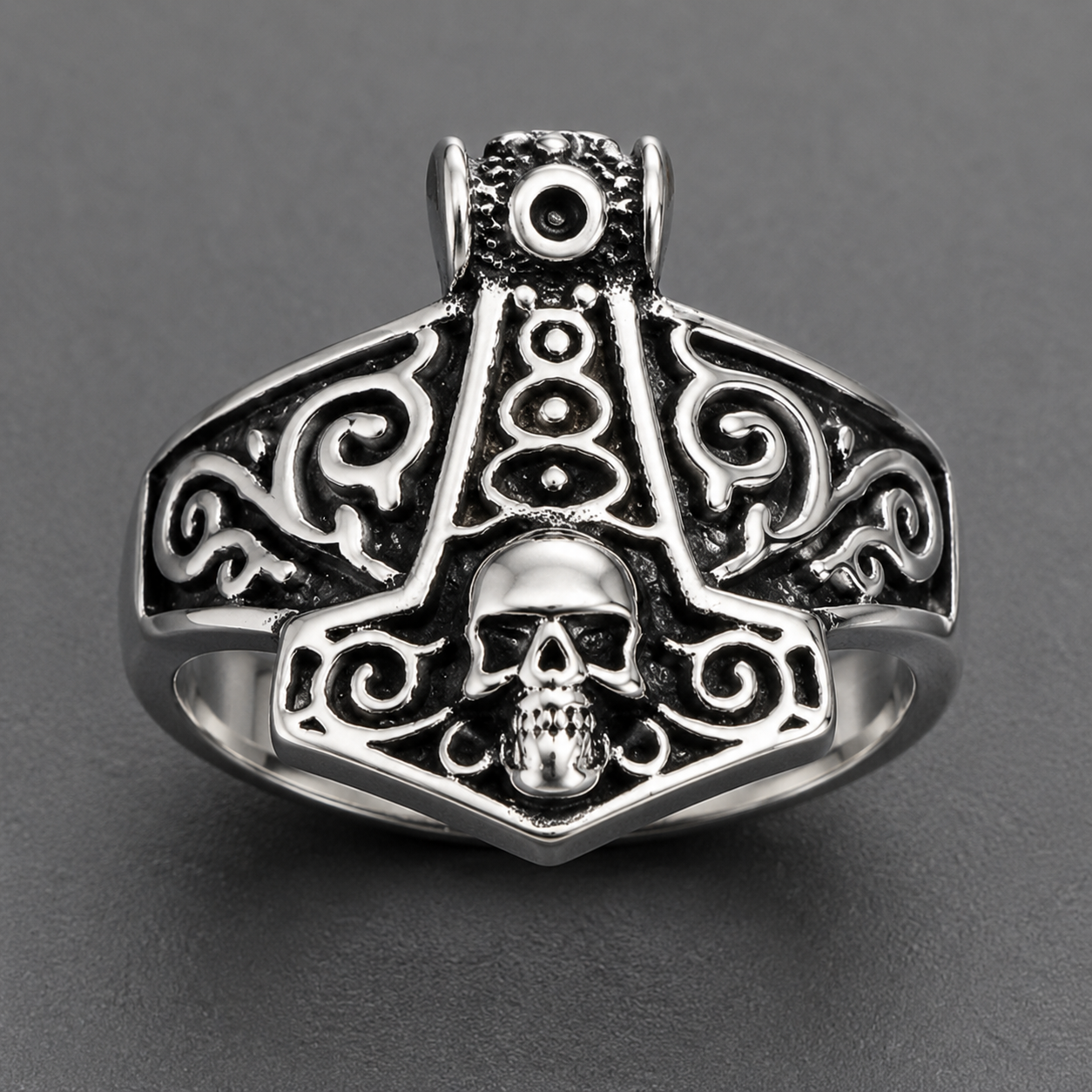 MJOLNIR SIGNET RING SZ 11