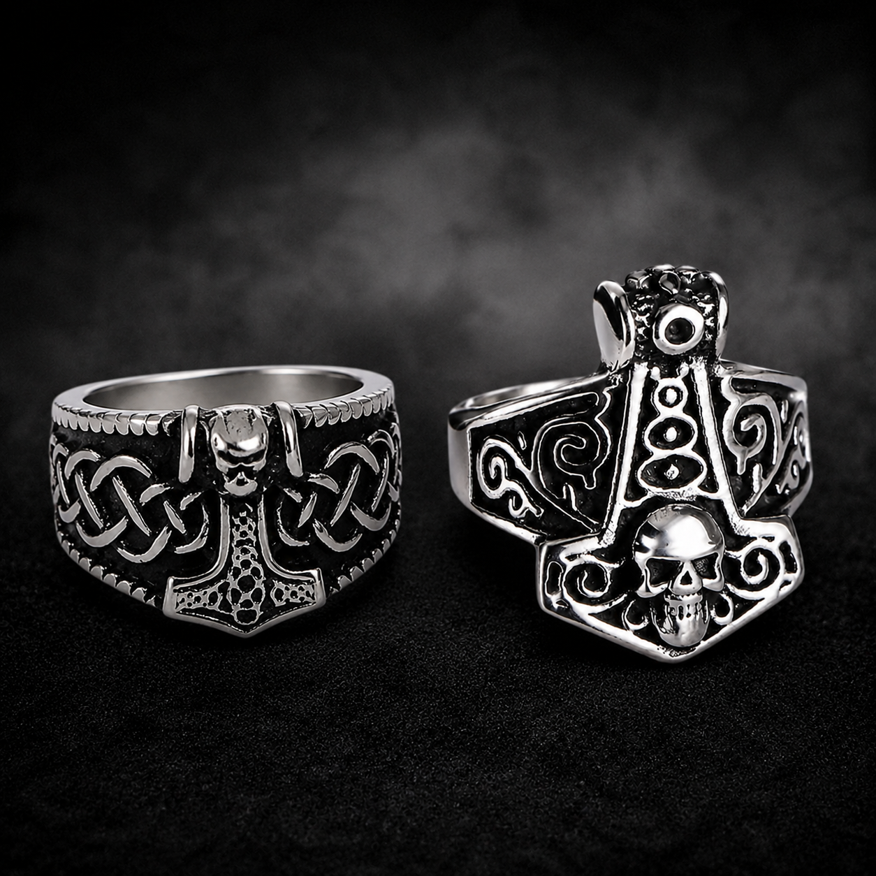 MJOLNIR SIGNET RING SZ 11