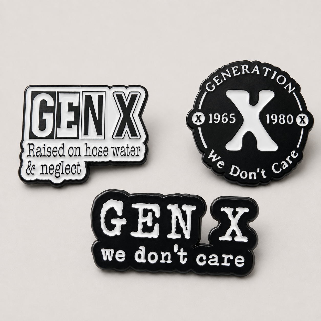 GEN  X  PINS