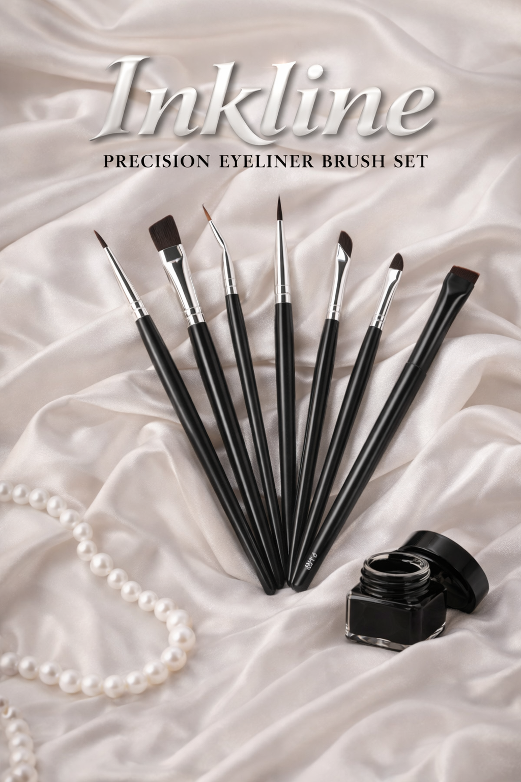 INKLINE  PRECISION EYELINER BRUSH KIT