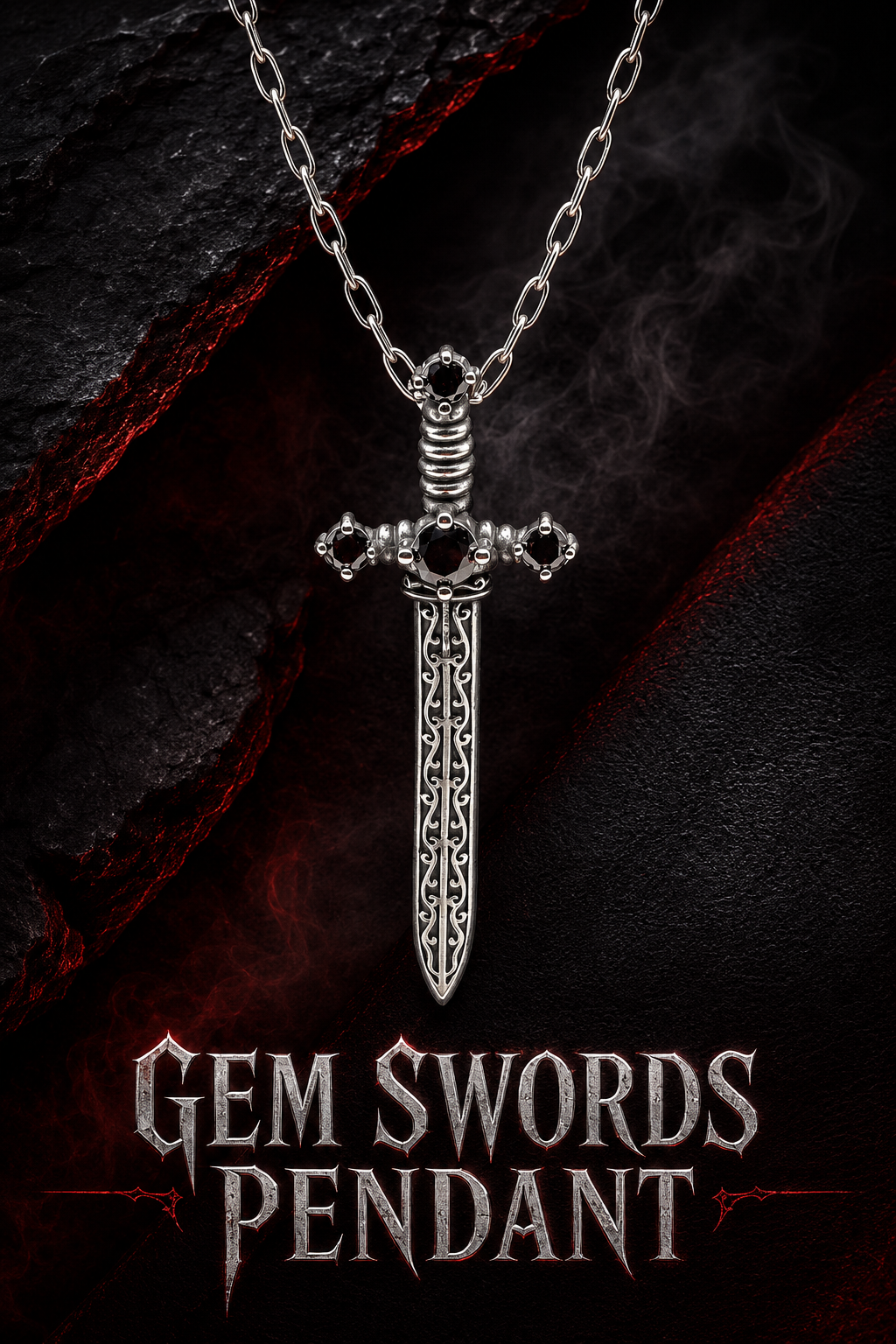 GEM SWORD PENDANT