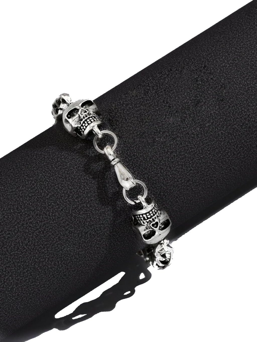 DOUBLE MR BONES CHAIN BRACELET