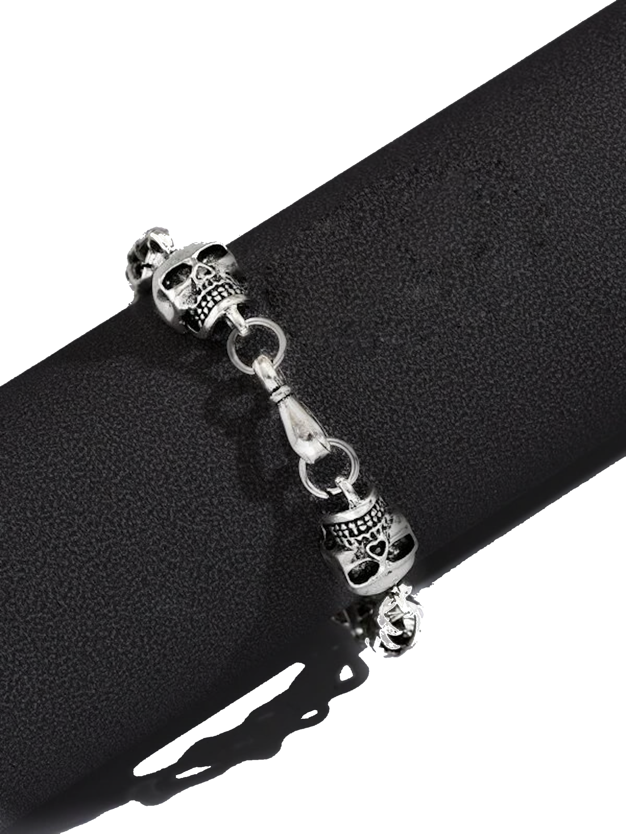 DOUBLE MR BONES CHAIN BRACELET