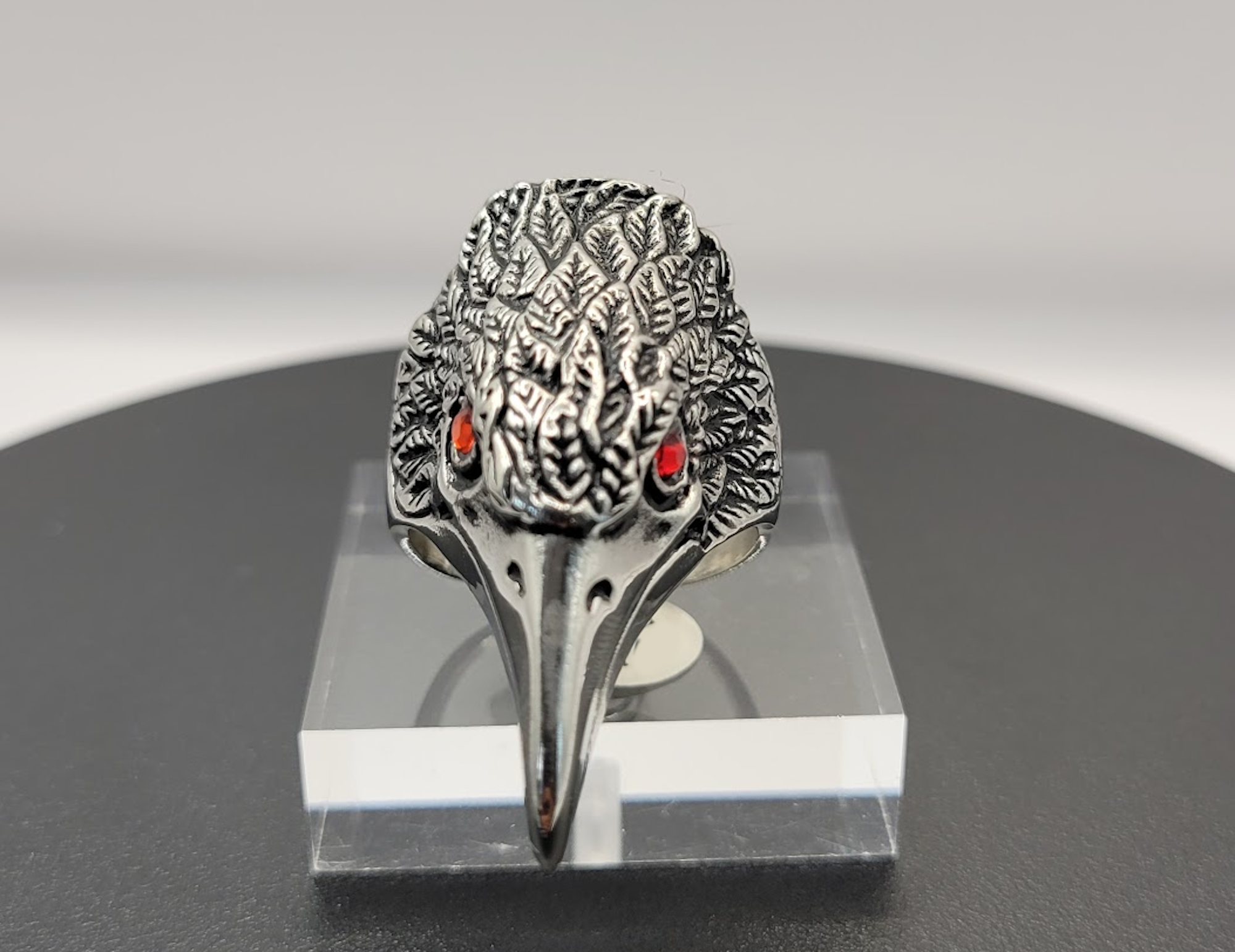 RAVEN HEAD RING