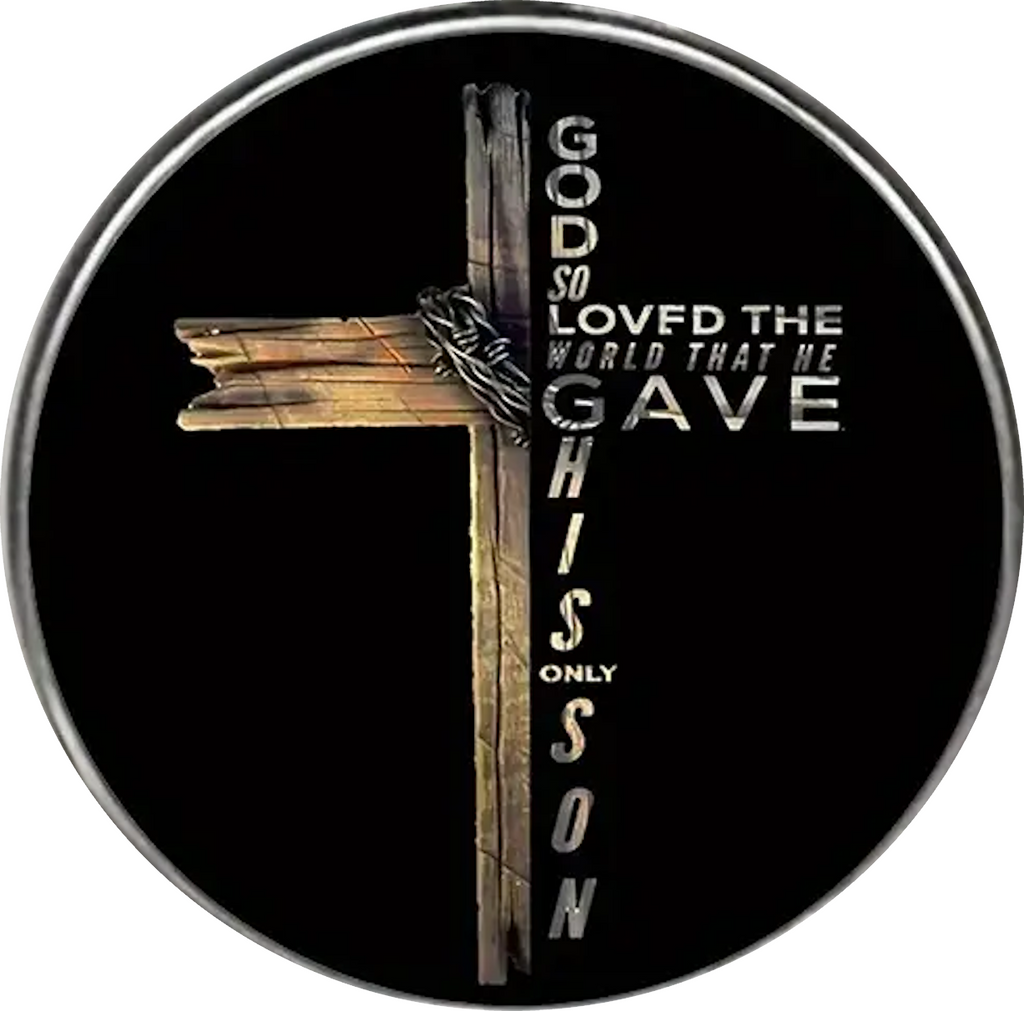God So Loves The World Keychain