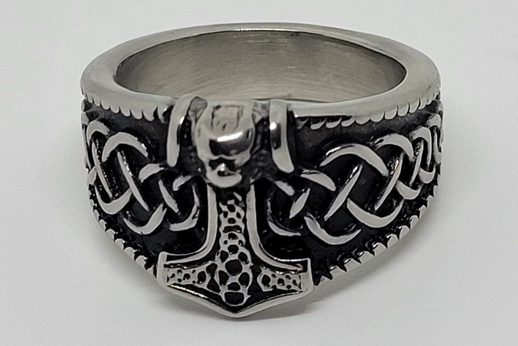 MJOLNIR SIGNET RING SZ 11