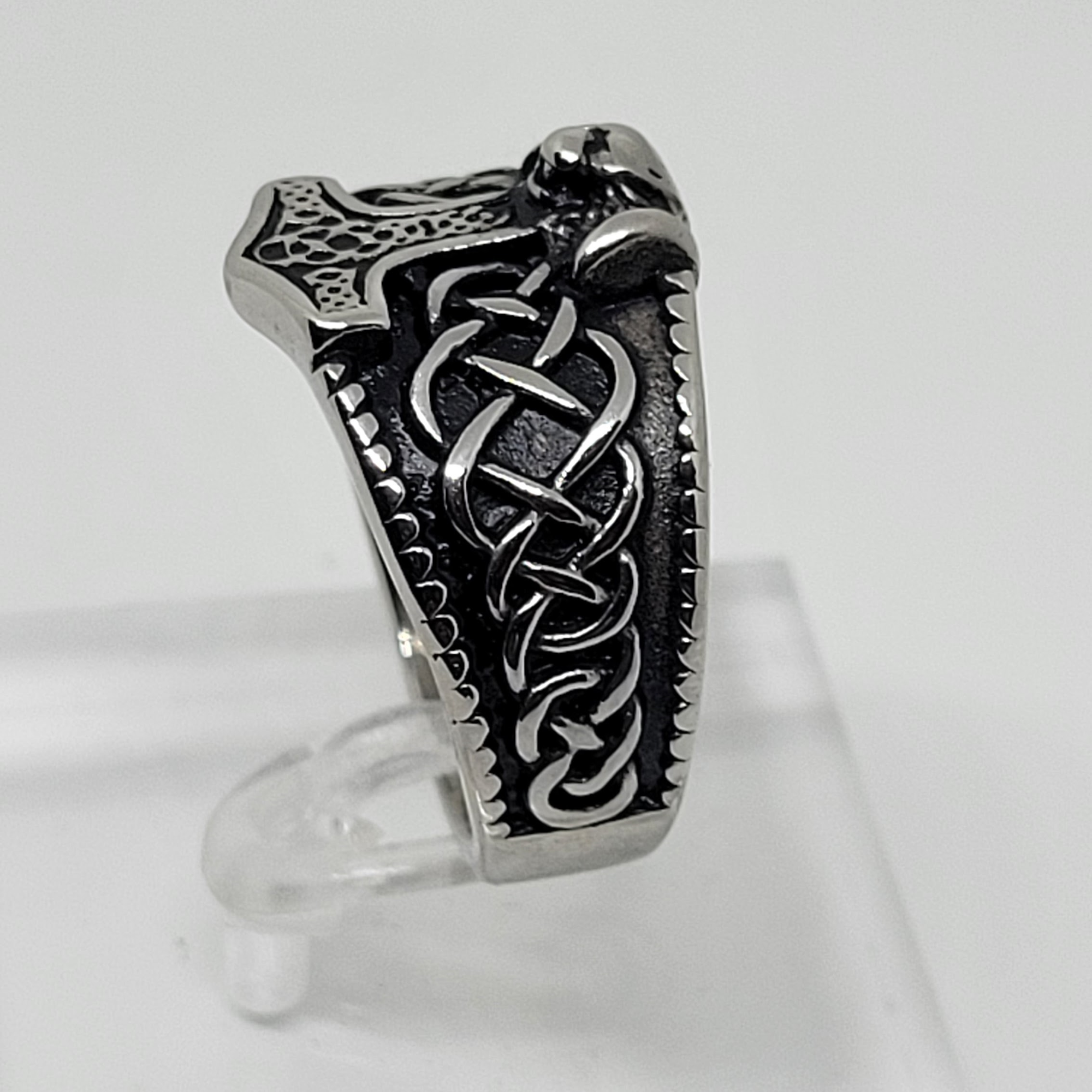 MJOLNIR SIGNET RING SZ 11