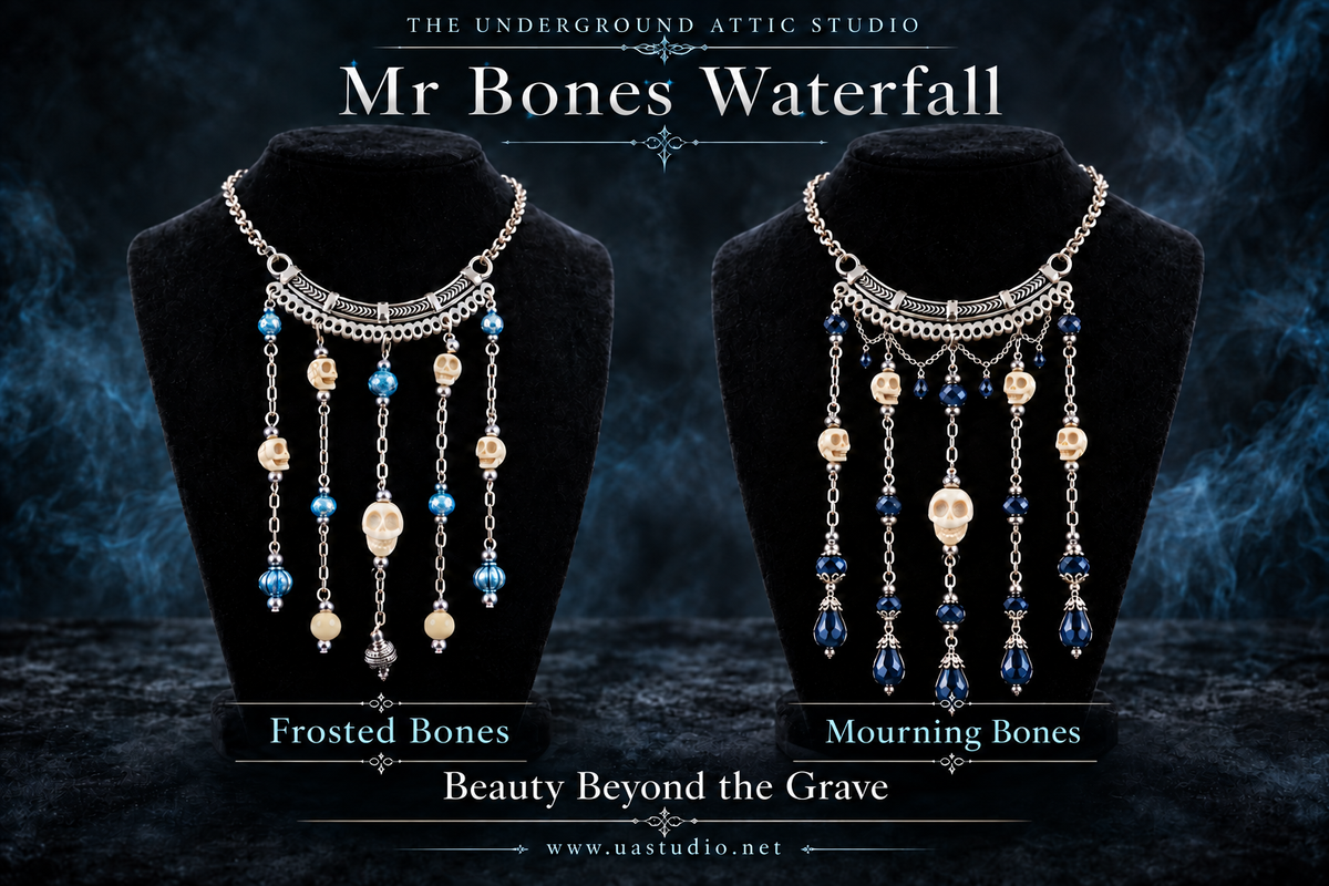 MR. BONES WATERFALL NECKLACE