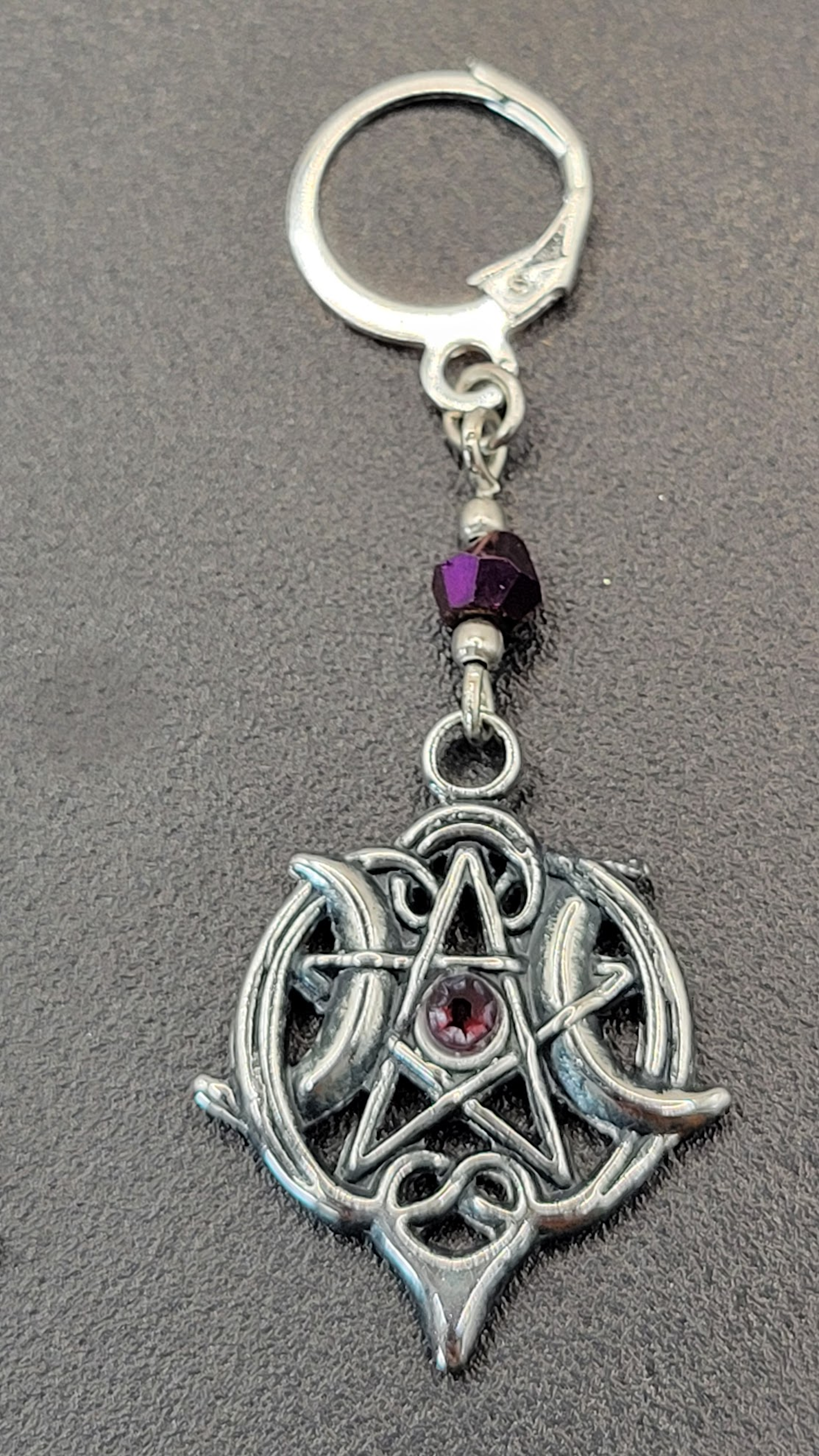 TRIPLE MOON DANGLE