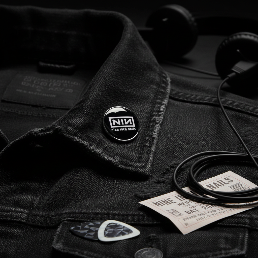NINE INCH NAILS LAPEL PIN