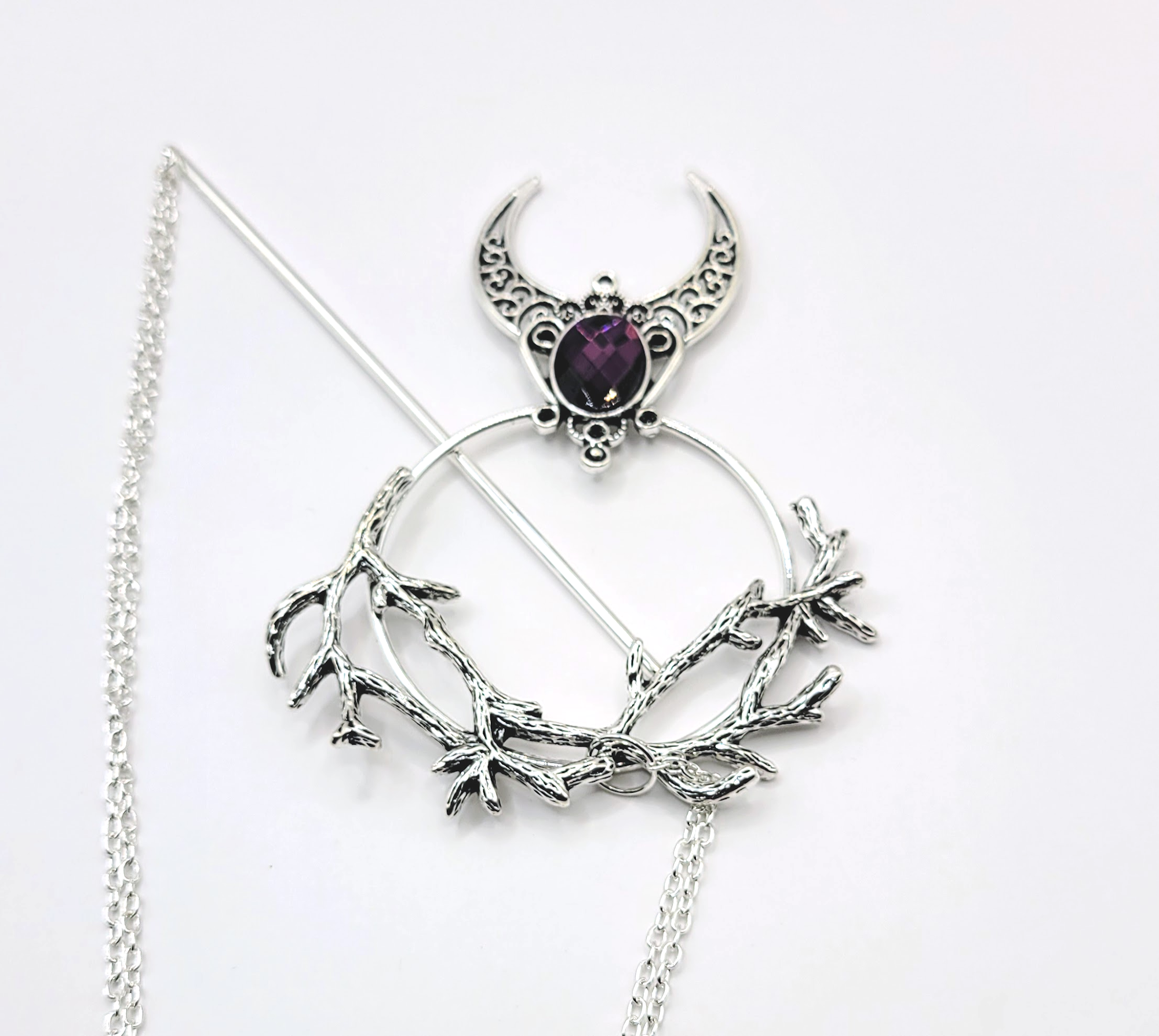 NIGHT WOODS HAIR CLIP