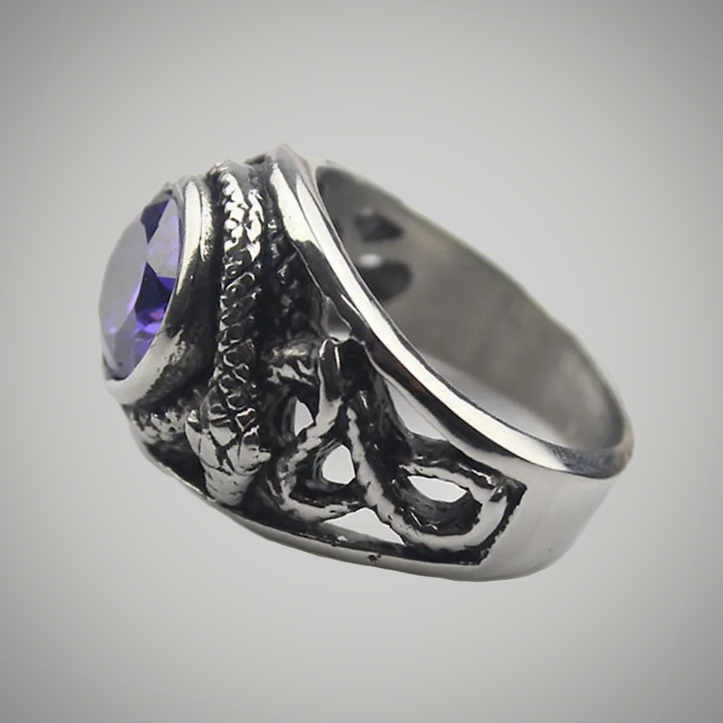 Serpent Gem Ring