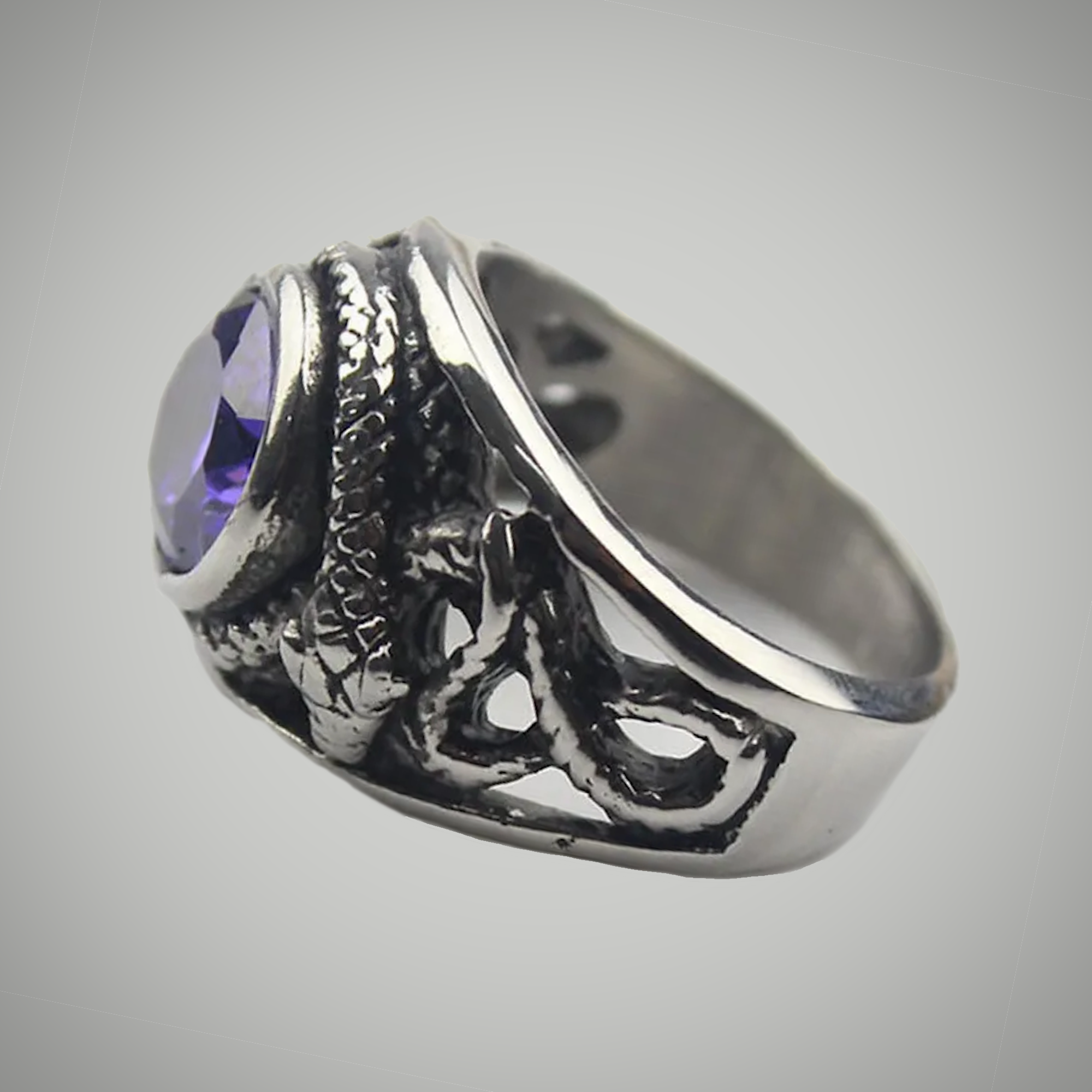 Serpent Gem Ring