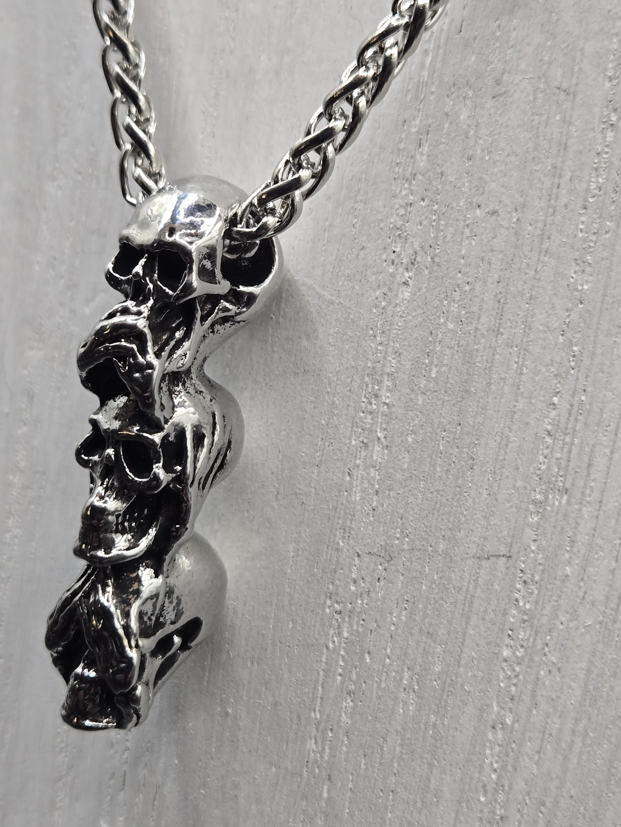 MR. BONES SAY HEAR SEE NO EVIL PENDANT