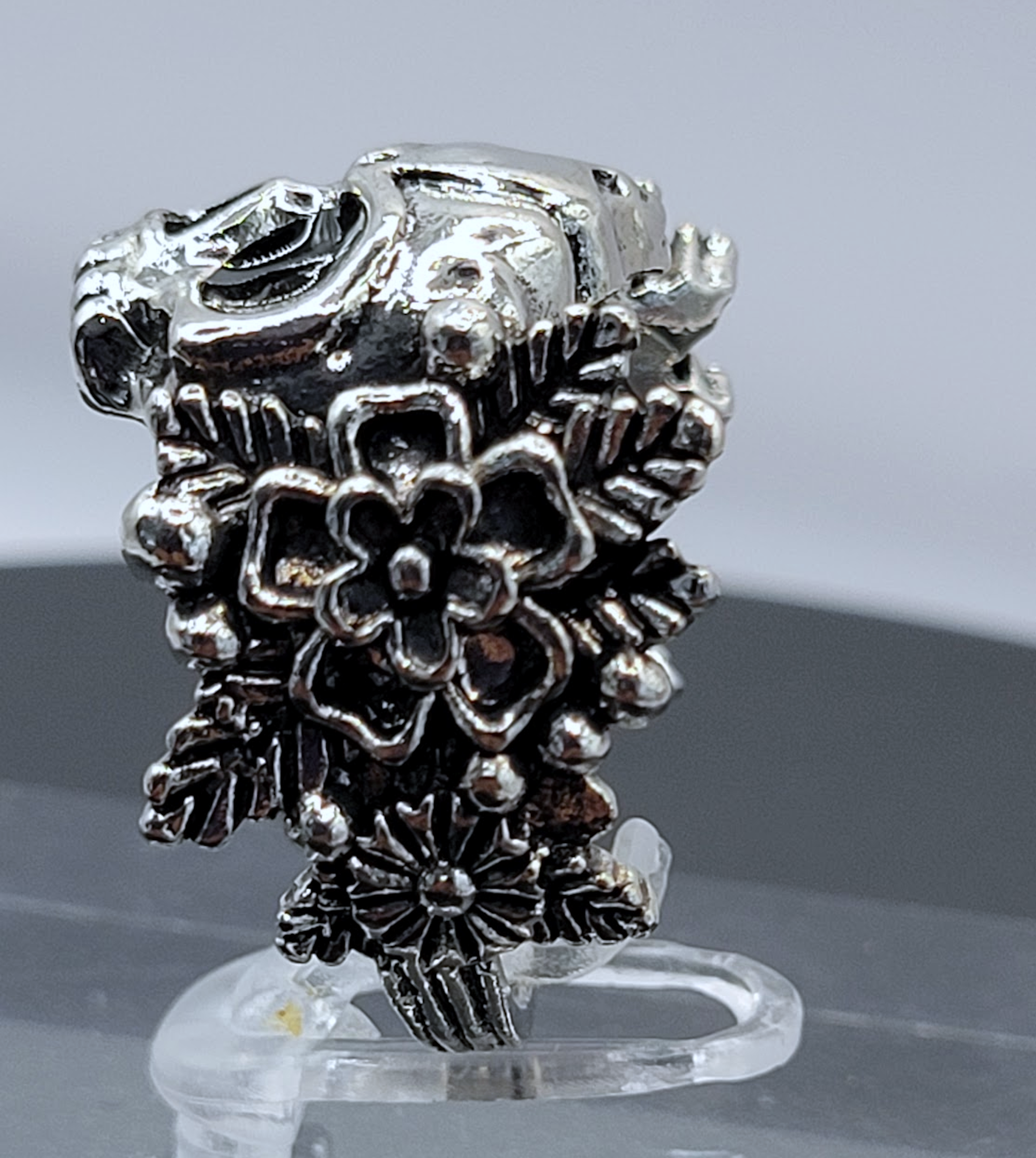 MS BONES' SUGAR SKULL RING