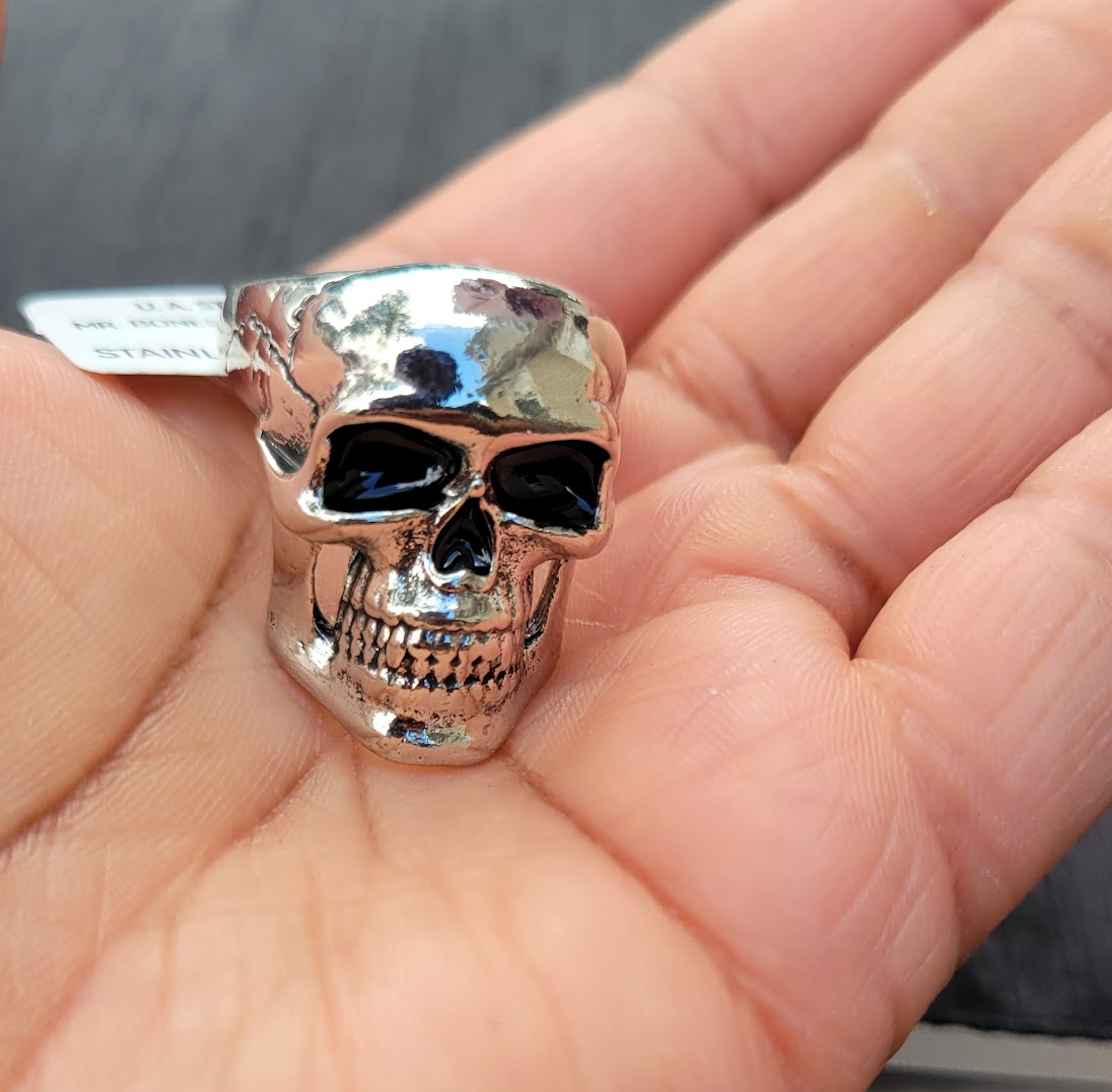 MR. BONES' SKULL RING