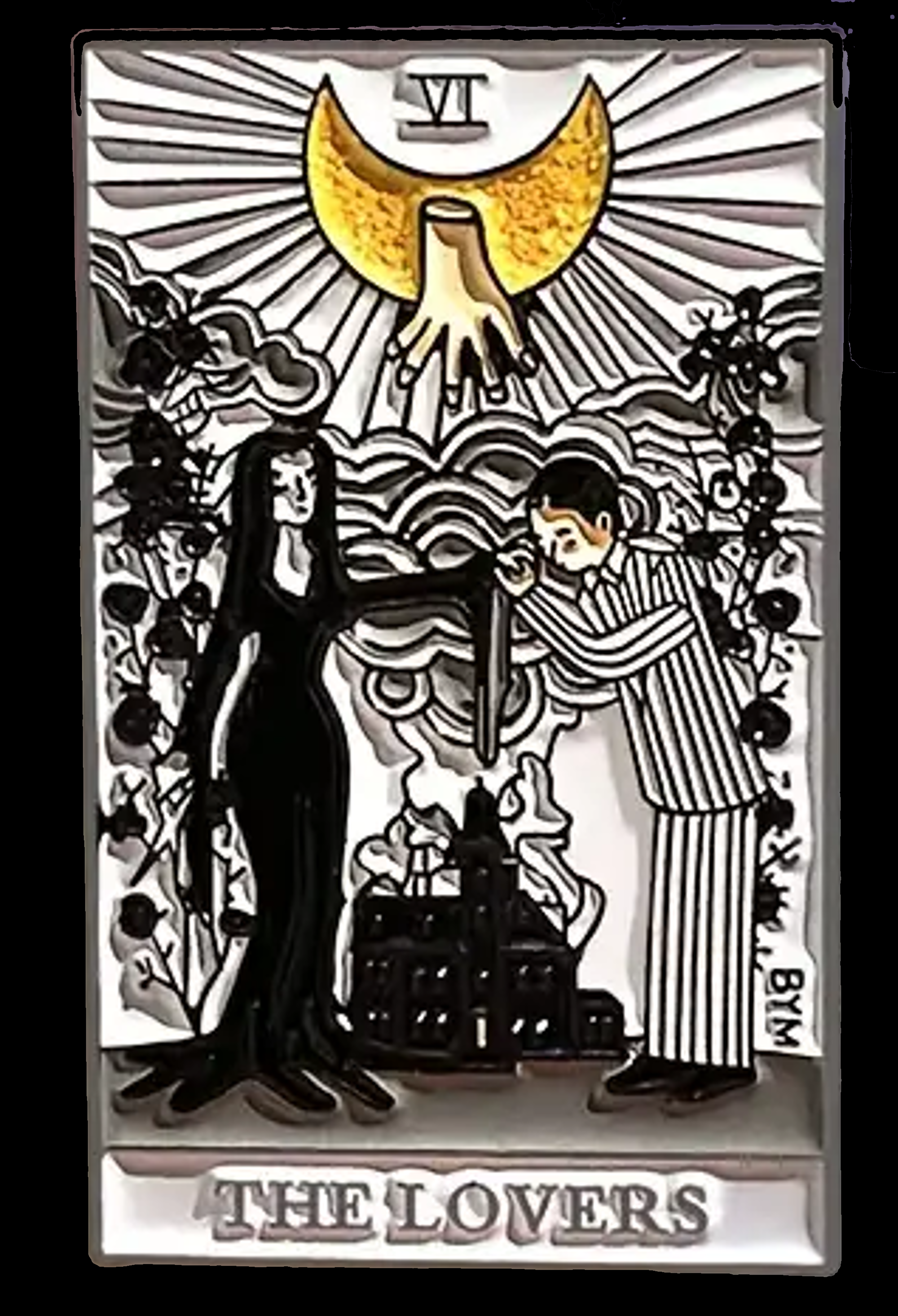 THE LOVERS LAPEL PIN