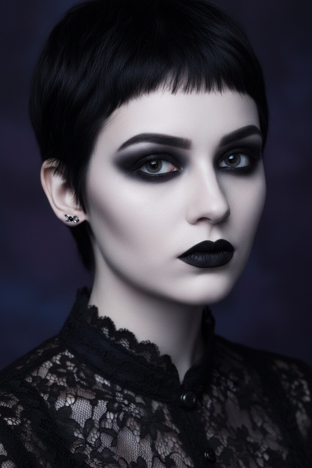 TRIPLE MOON STUD EARRING COLLECTION