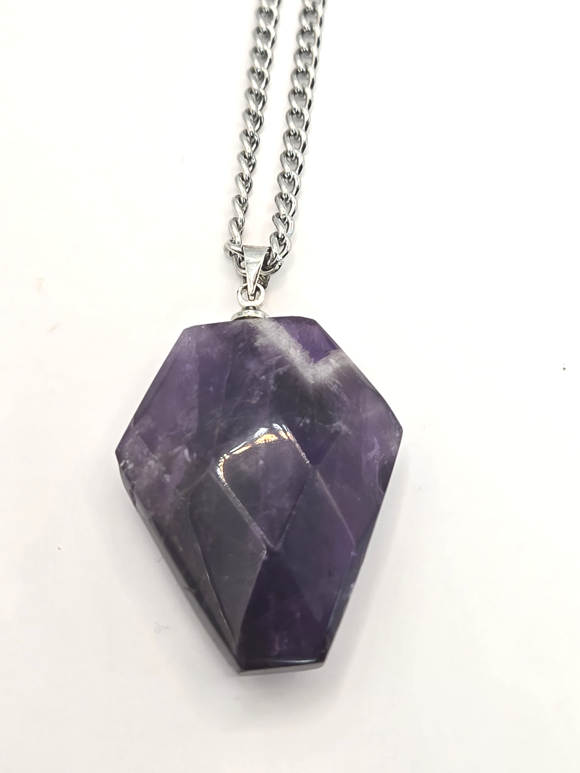 FACETED COFFIN PENDANT COLLECTION