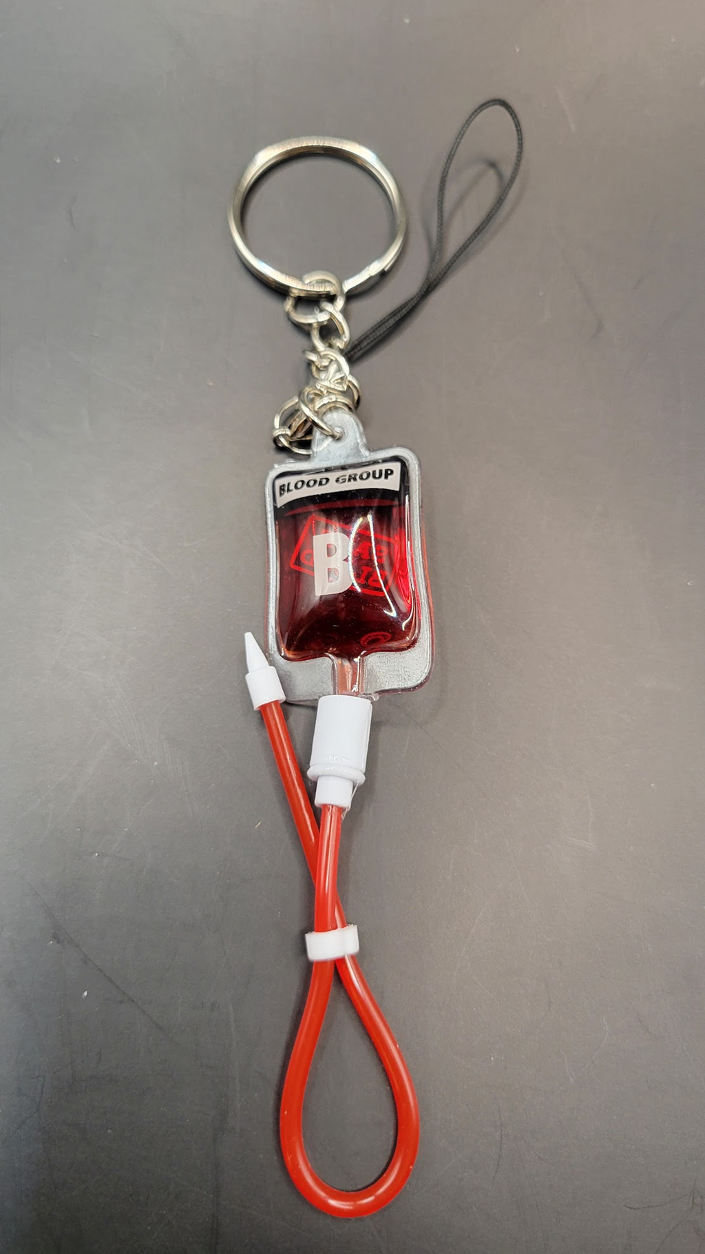 Blood Bag Key Chain