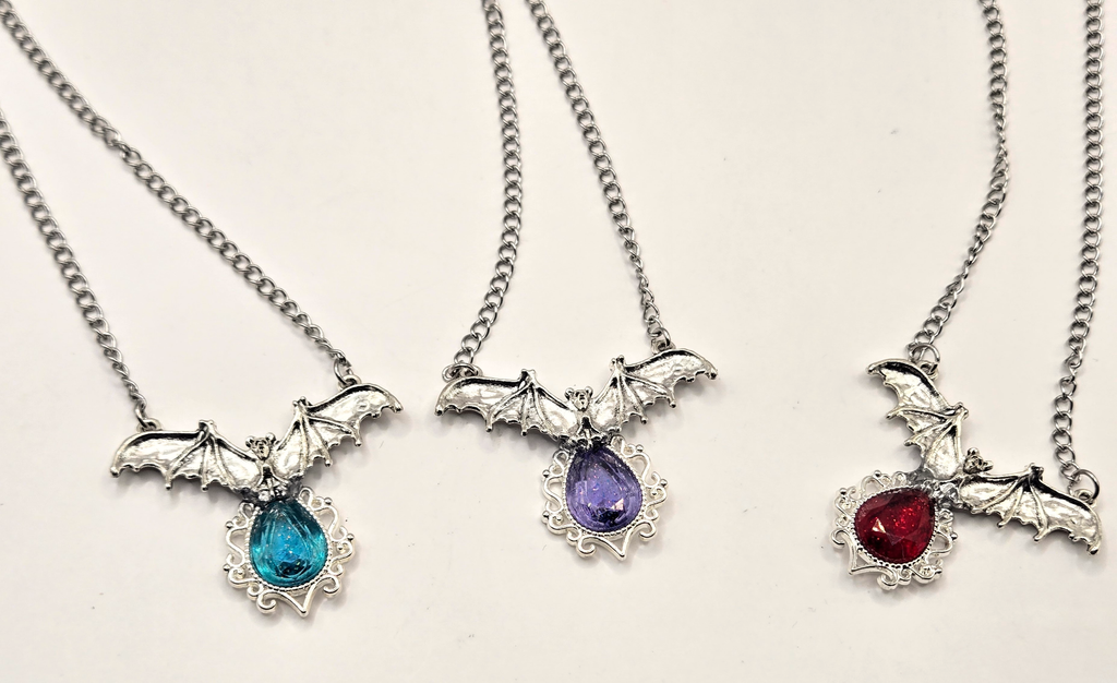 BAT GEM NECKLACE