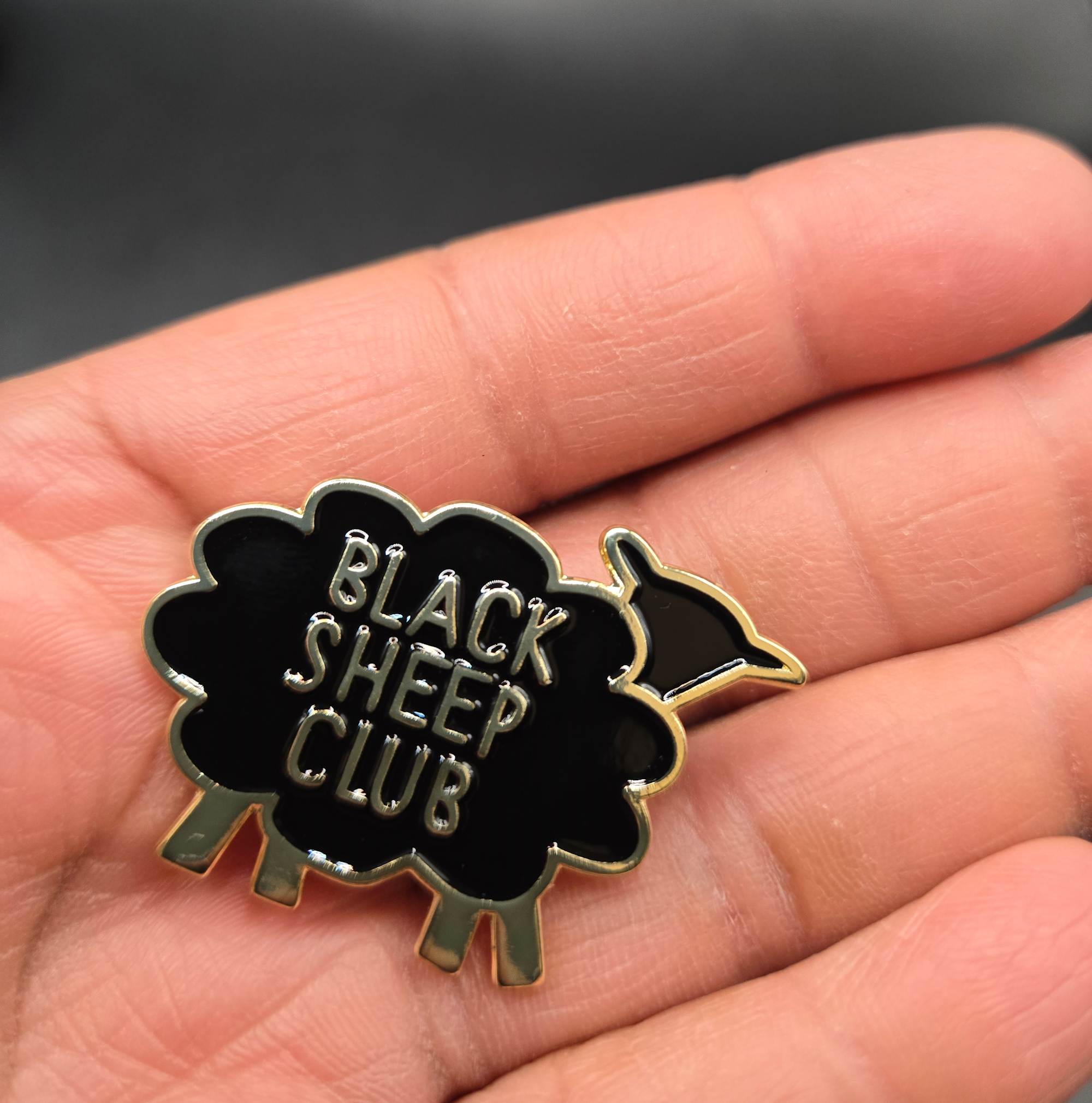 Black Sheep Club Pin