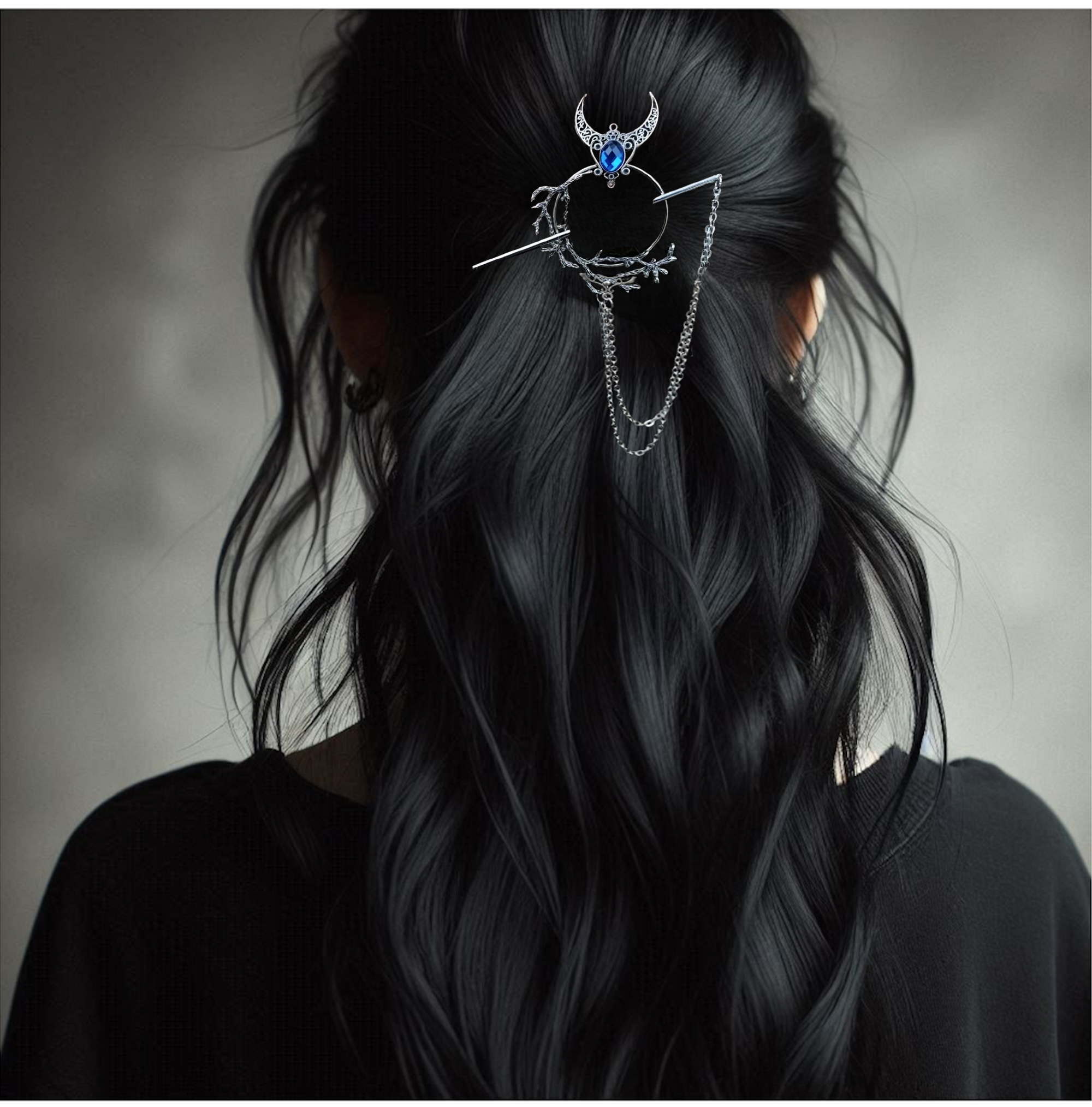 NIGHT WOODS HAIR CLIP