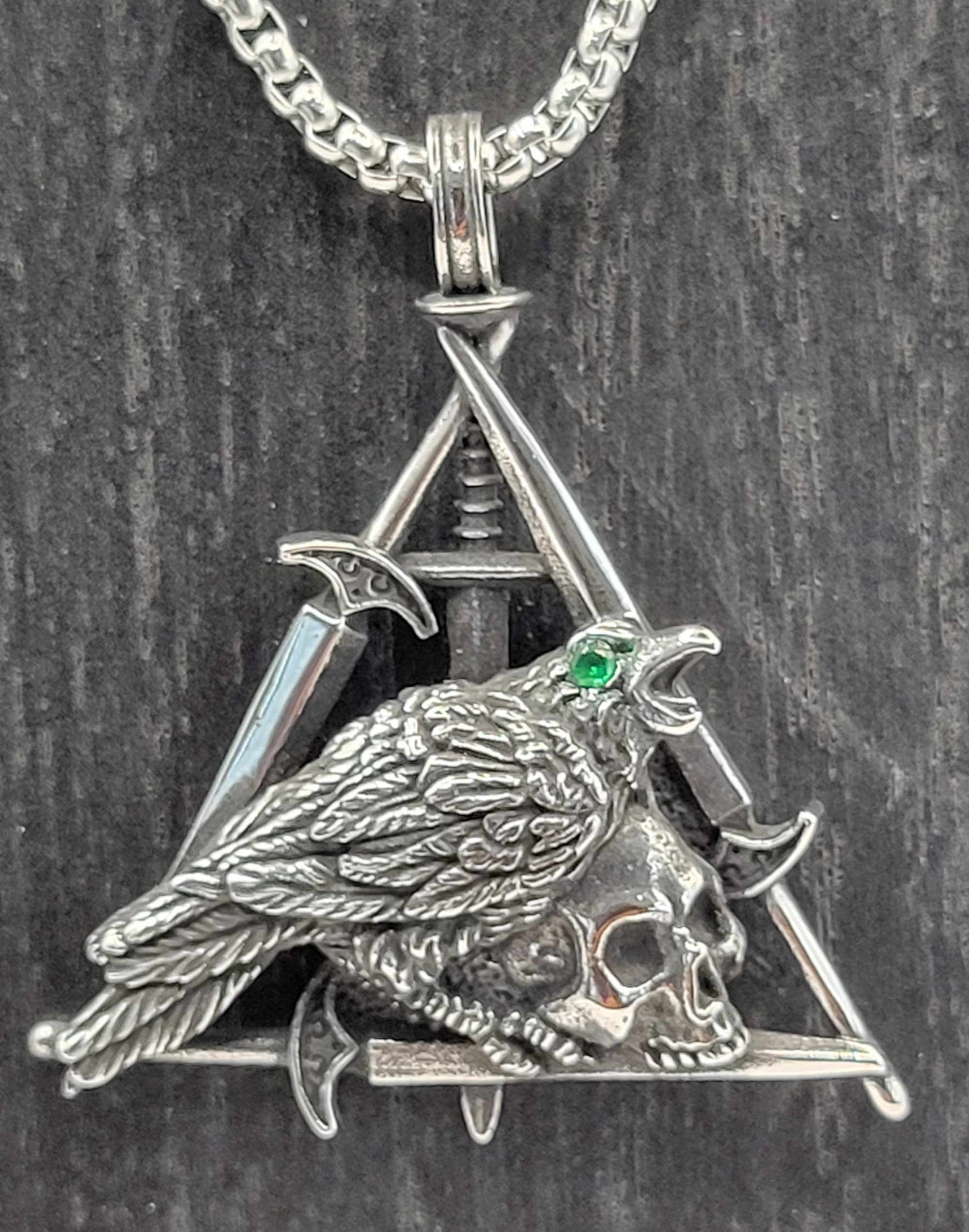 MR. CORVUS & MR. BONES PENDANT